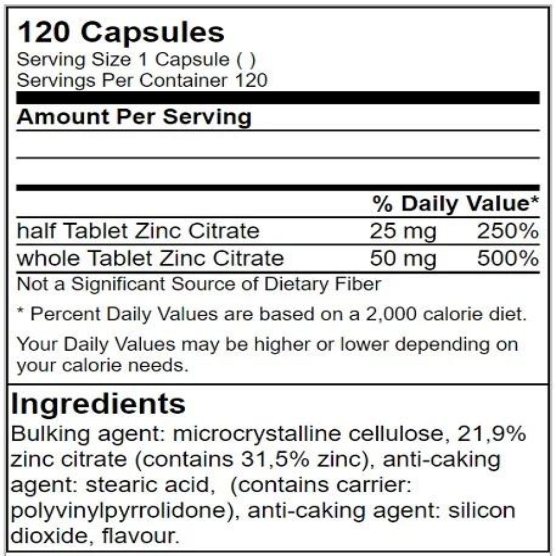 GN Zinc Citrate (120 Tabletten)