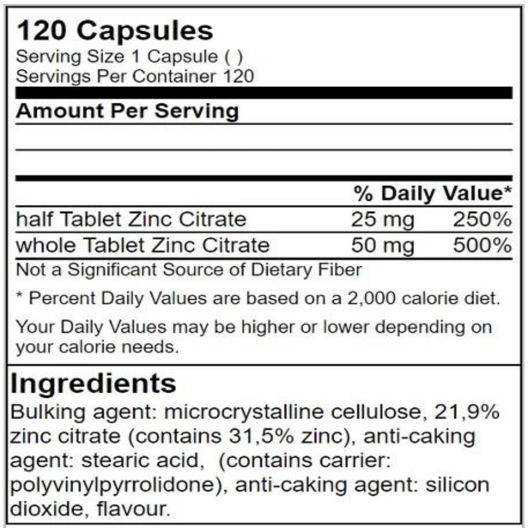 GN Zinc Citrate (120 Tabletten)