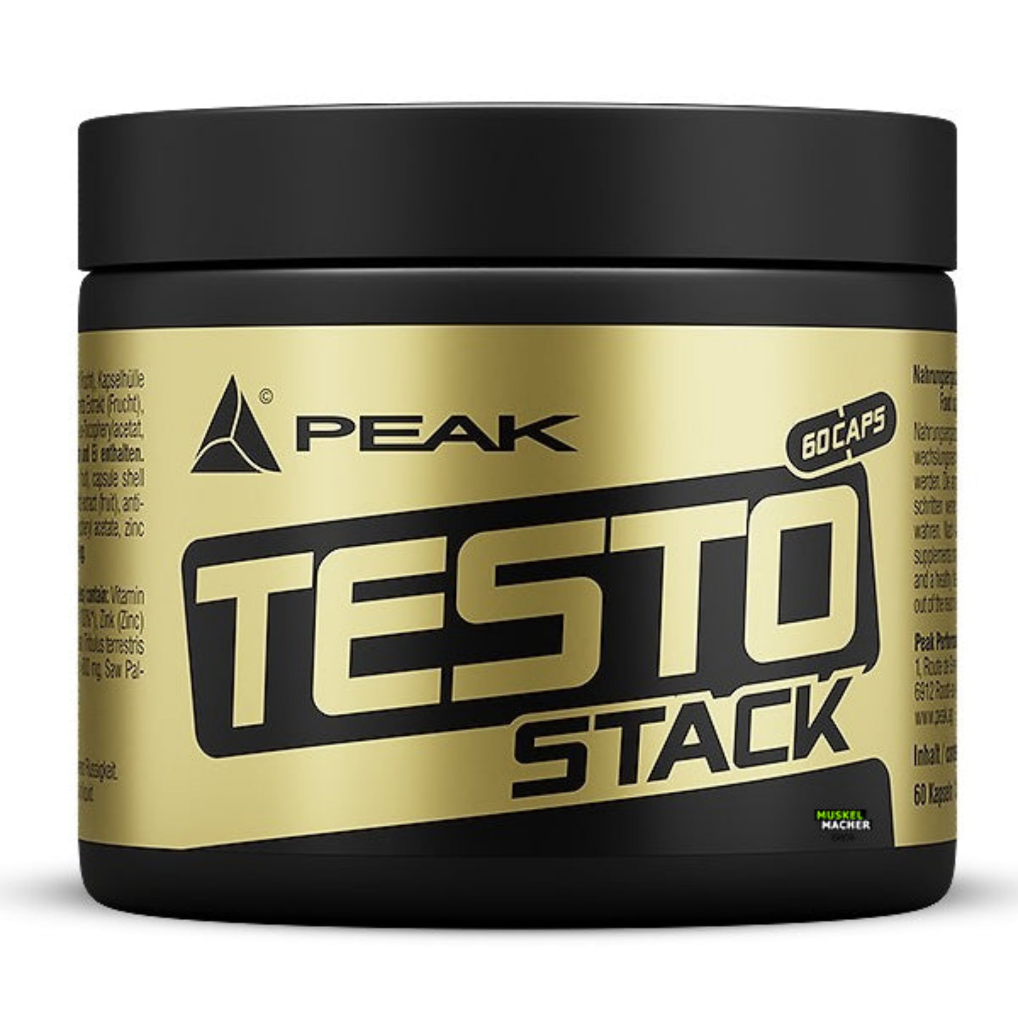 Peak Testo Stack (60 Kapseln)