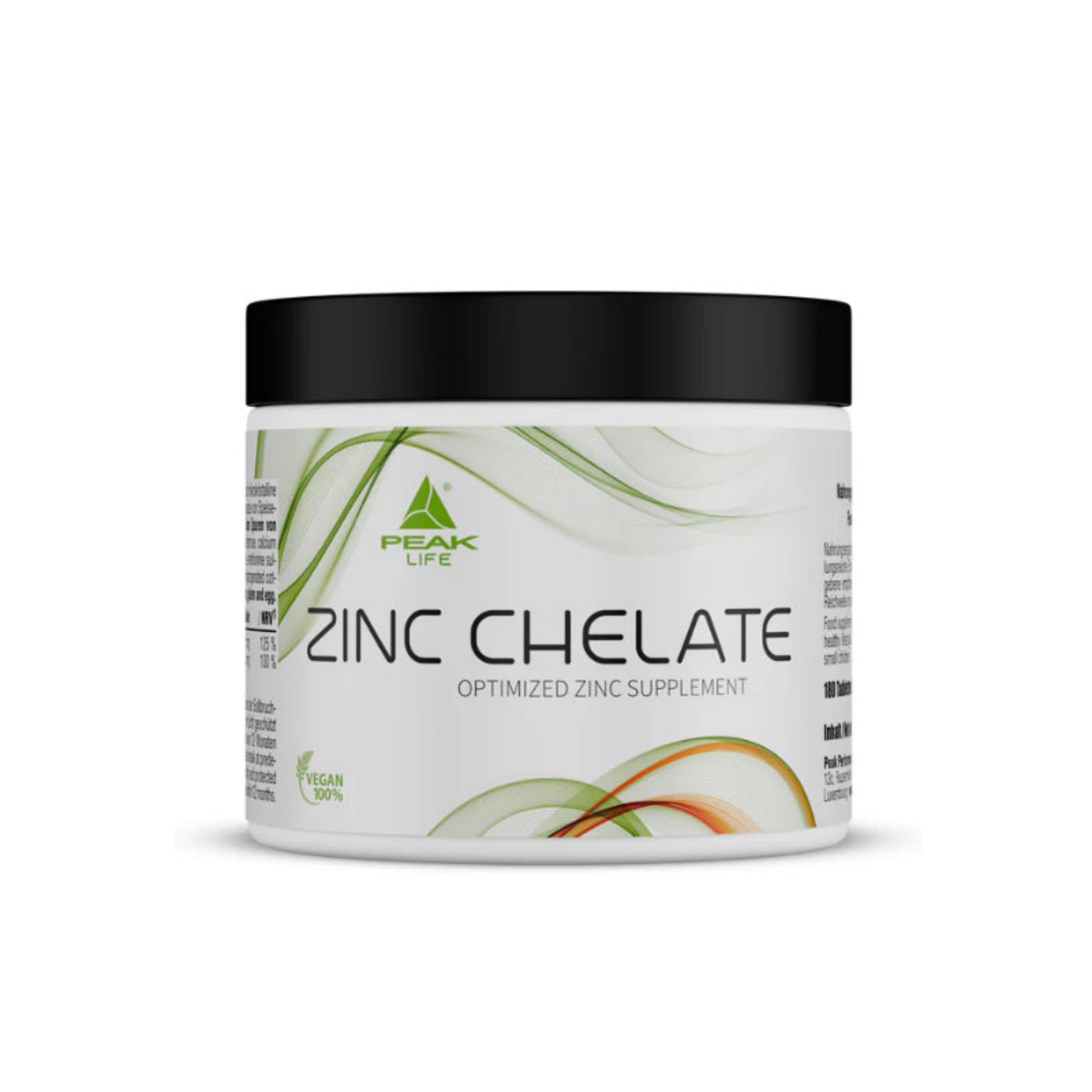 Peak Zinc Chelate (180 Tabletten)