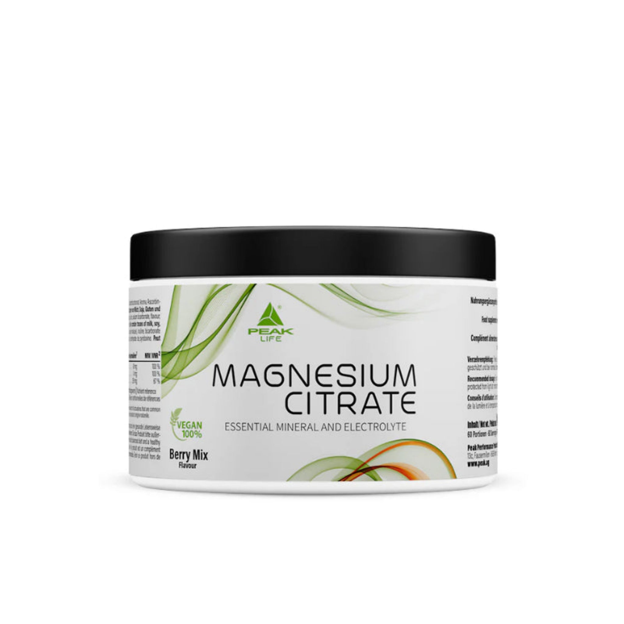 Peak Magnesium Citrat (240g)
