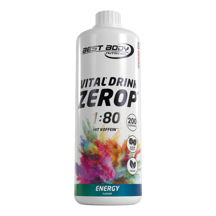 Best Body Nutrition Vital Drink Zerop 1:80 1L Energy