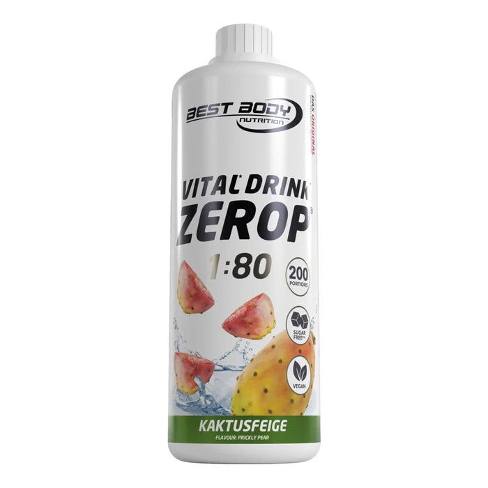 Best Body Nutrition Vital Drink Zerop 1:80 1L Kaktusfeige