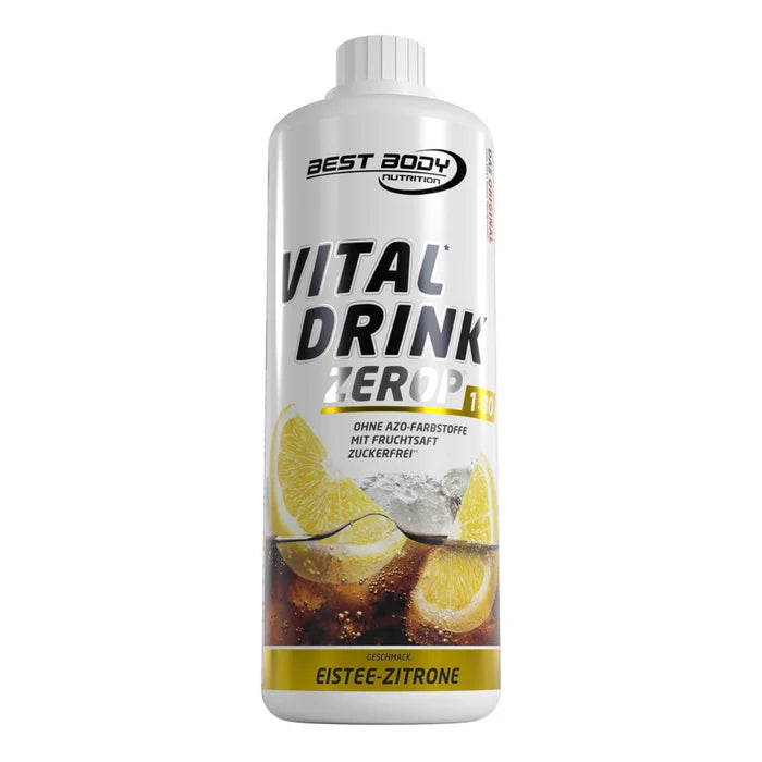 Best Body Nutrition Vital Drink Zerop 1:80 1L Eistee-Zitrone