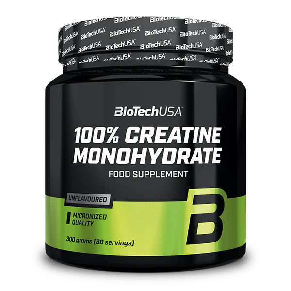 BioTechUSA 100% Creatine Monohydrate 300g Unflavoured