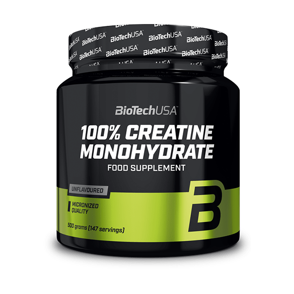 BioTechUSA 100% Creatine Monohydrate 500g Unflavoured