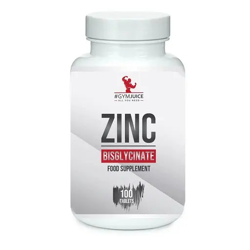 GymJuice Zinc Bisglycinate 100 Tabletten
