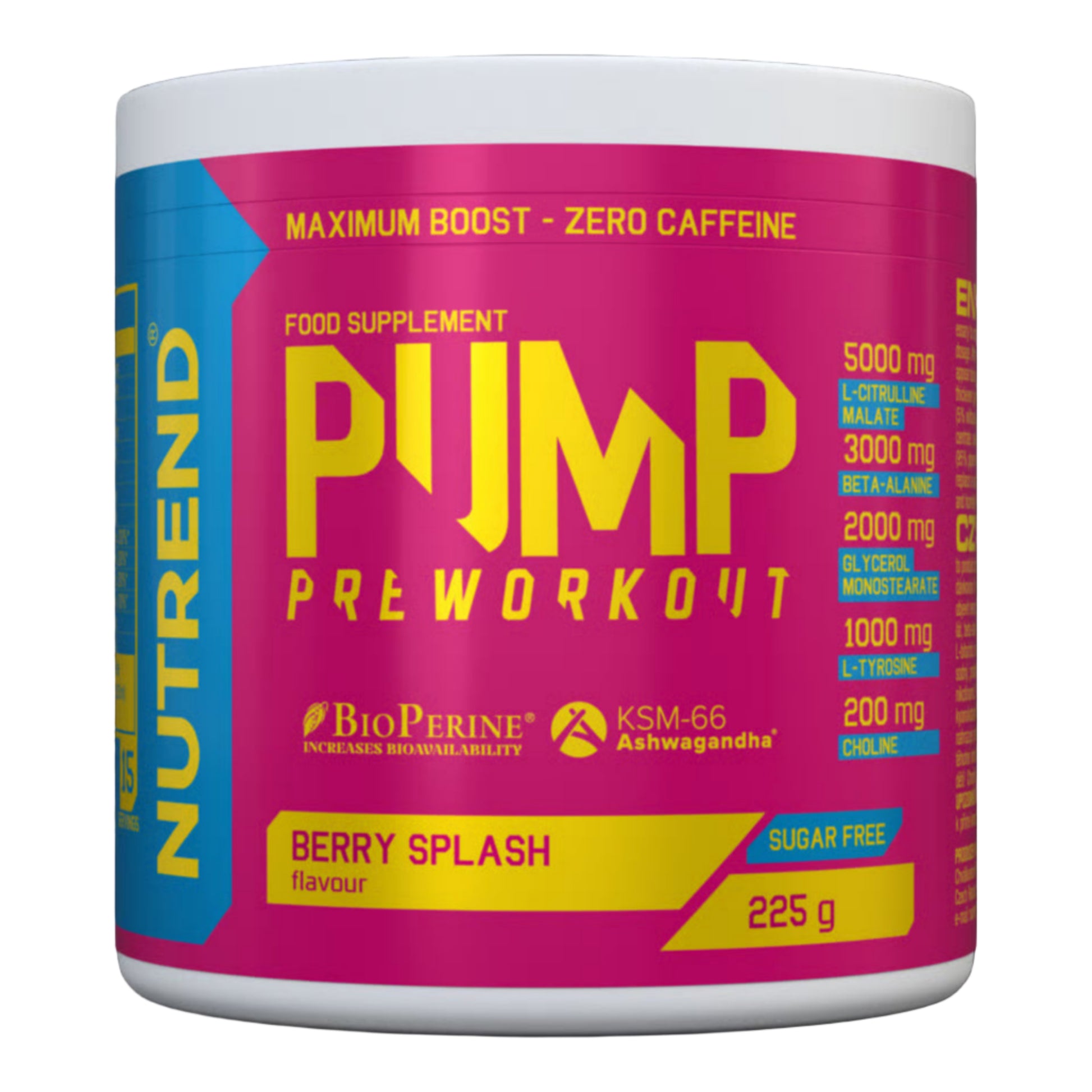 Nutrend Pump Pre Workout (225g)