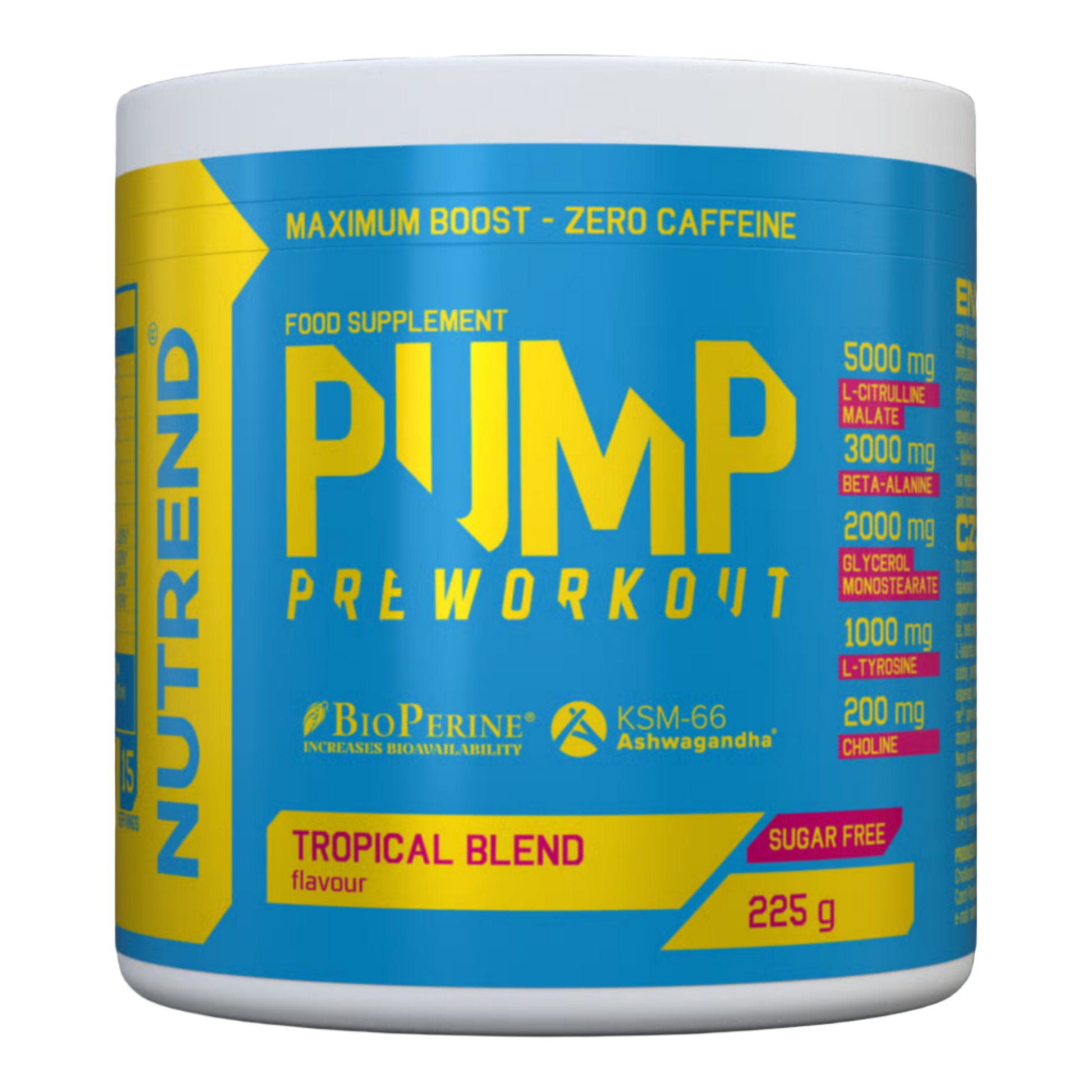 Nutrend Pump Pre Workout (225g)