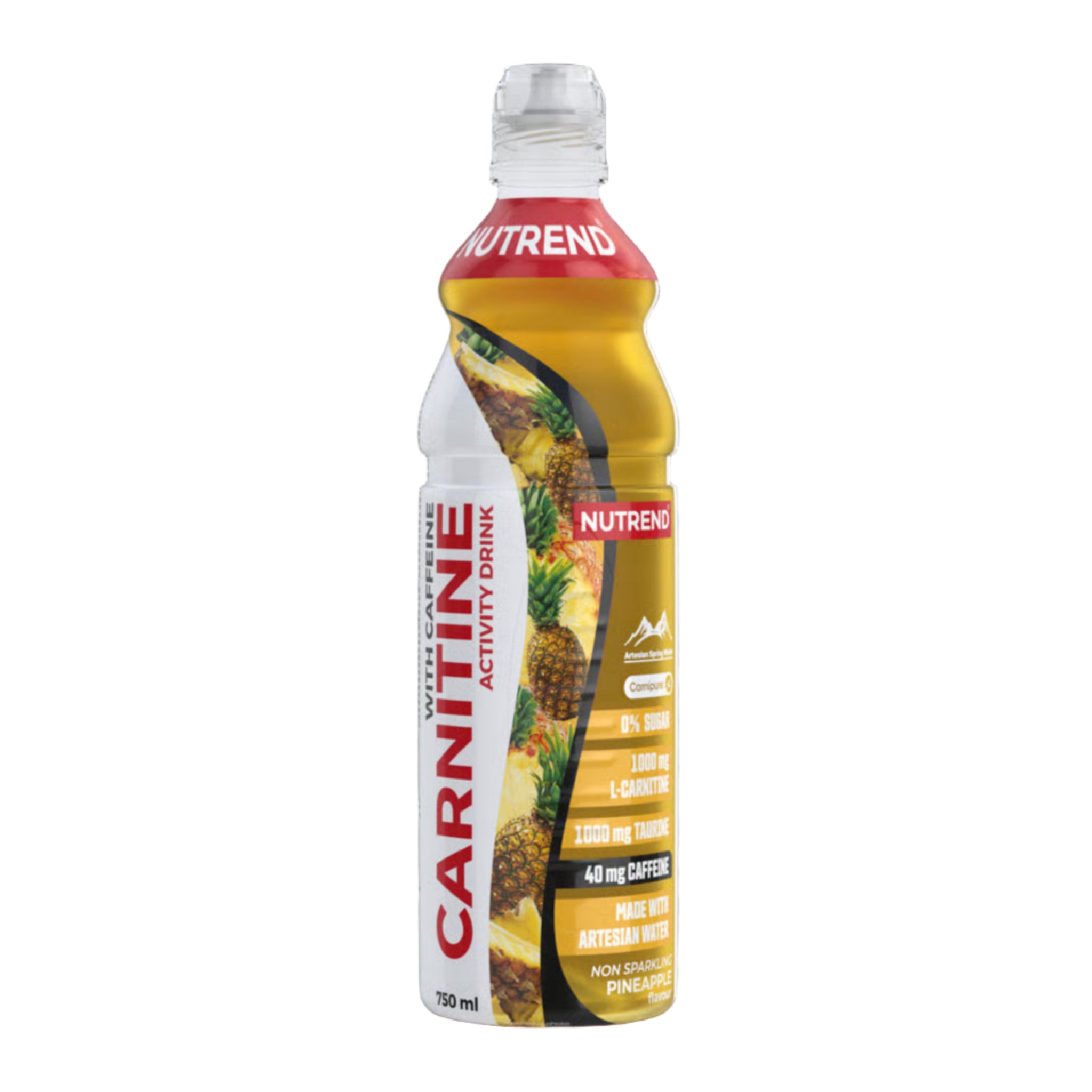 Nutrend Carnitine Activity Drink with Caffeine (8x750ml)