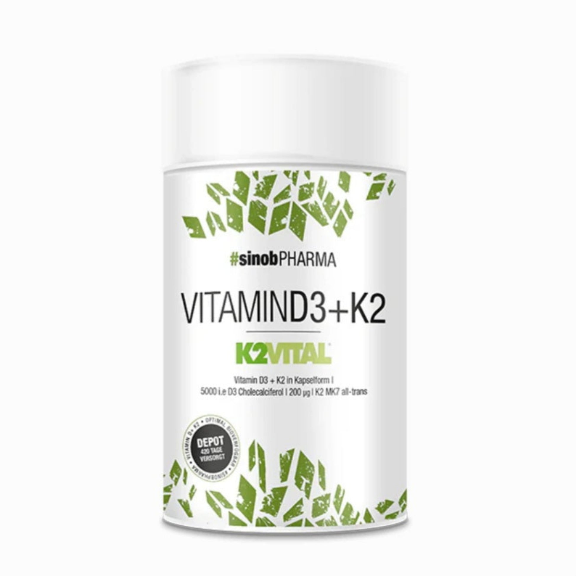 Sinob Vitamin D3 + K2 (60 Kapseln)