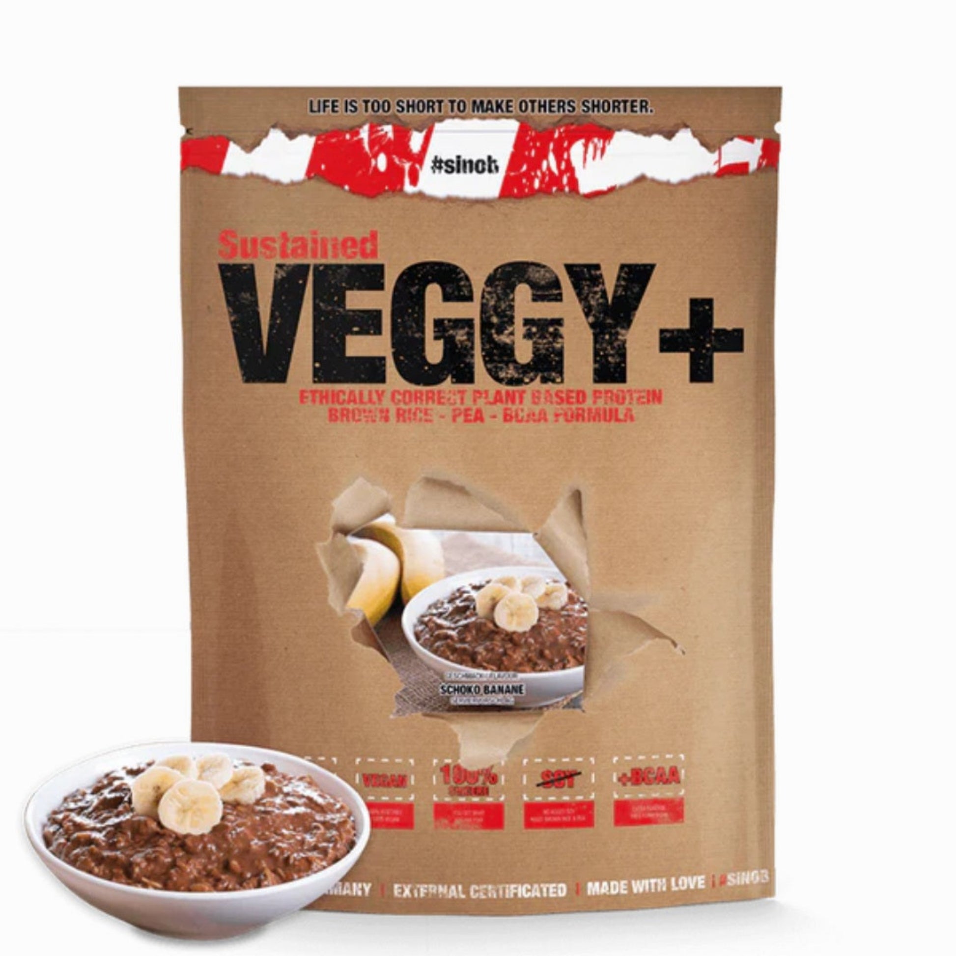 Sinob Vheygan Veganes Protein VEGGY+ (900g)