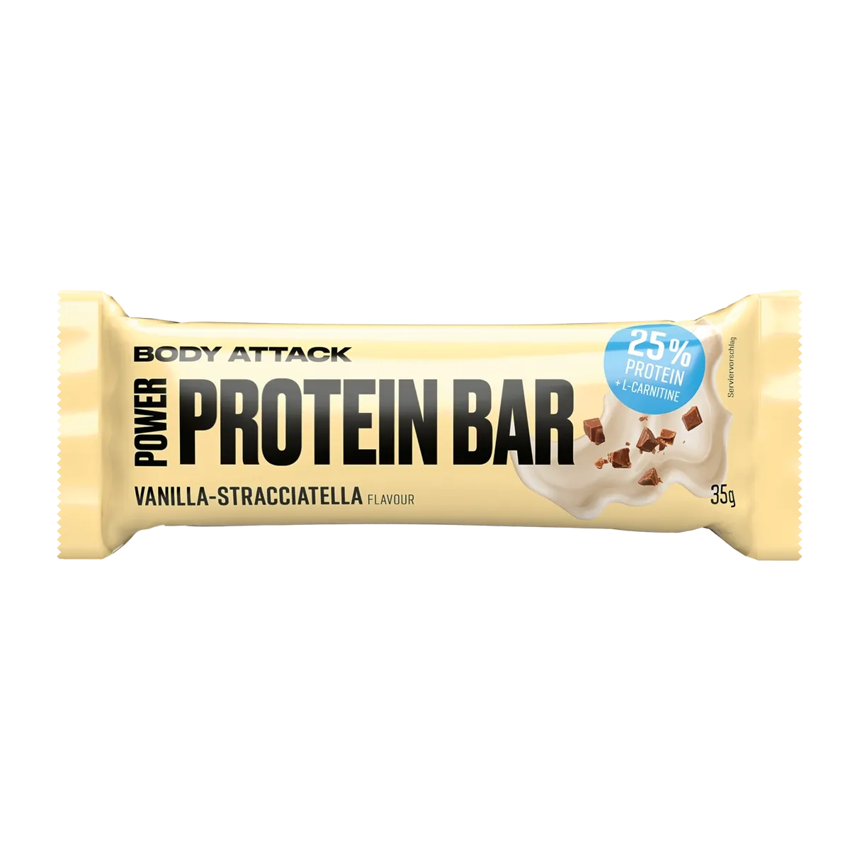 Body Attack Power Protein Bar 24 x 35g Vanilla-Stracciatella