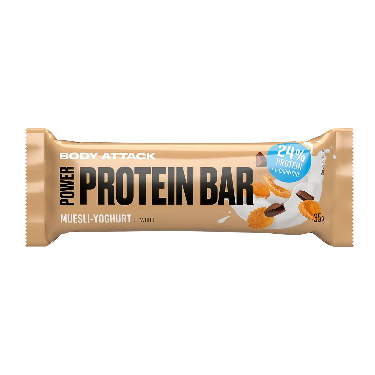 Body Attack Power Protein Bar 24 x 35g Muesli-Yoghurt
