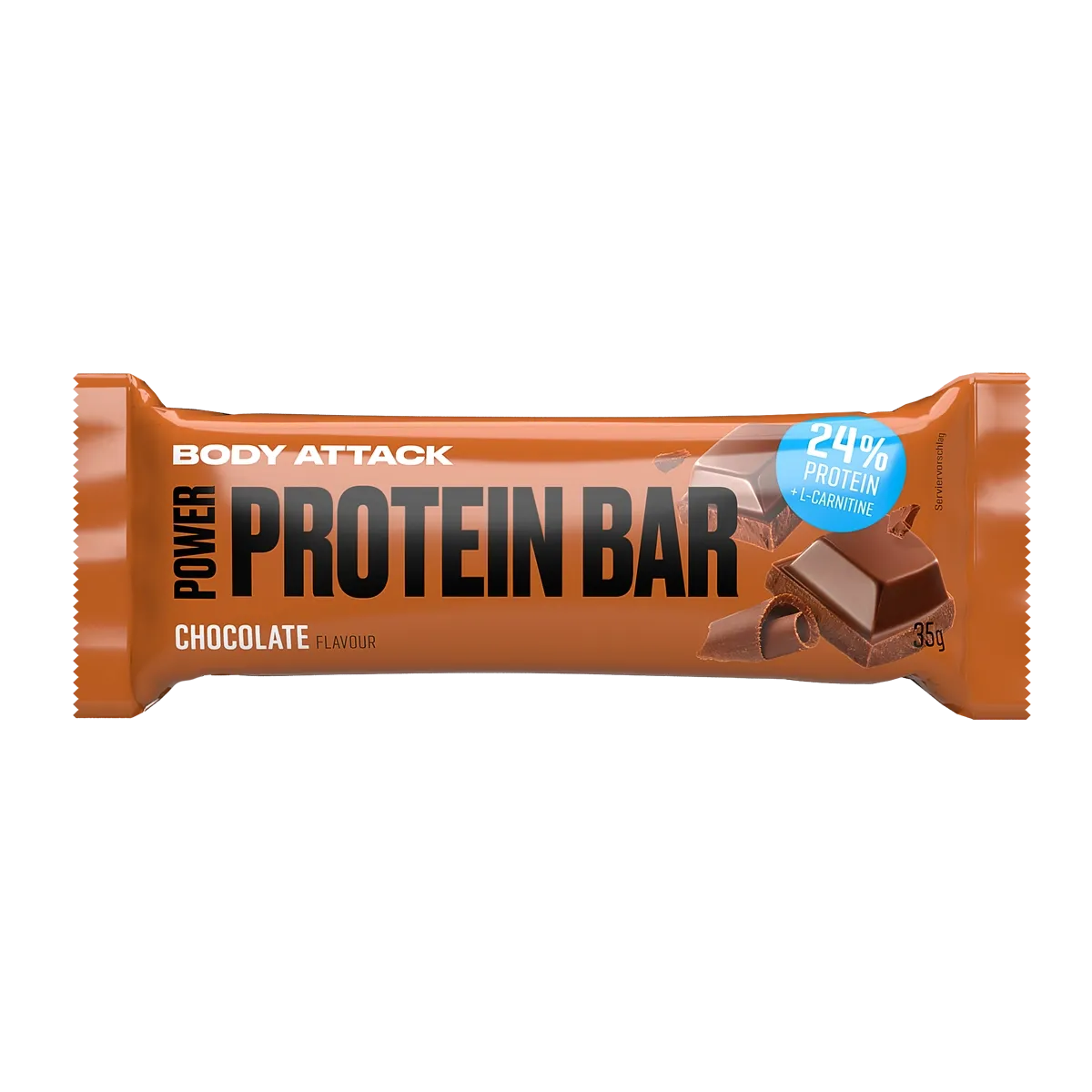 Body Attack Power Protein Bar 24 x 35g Chocolate