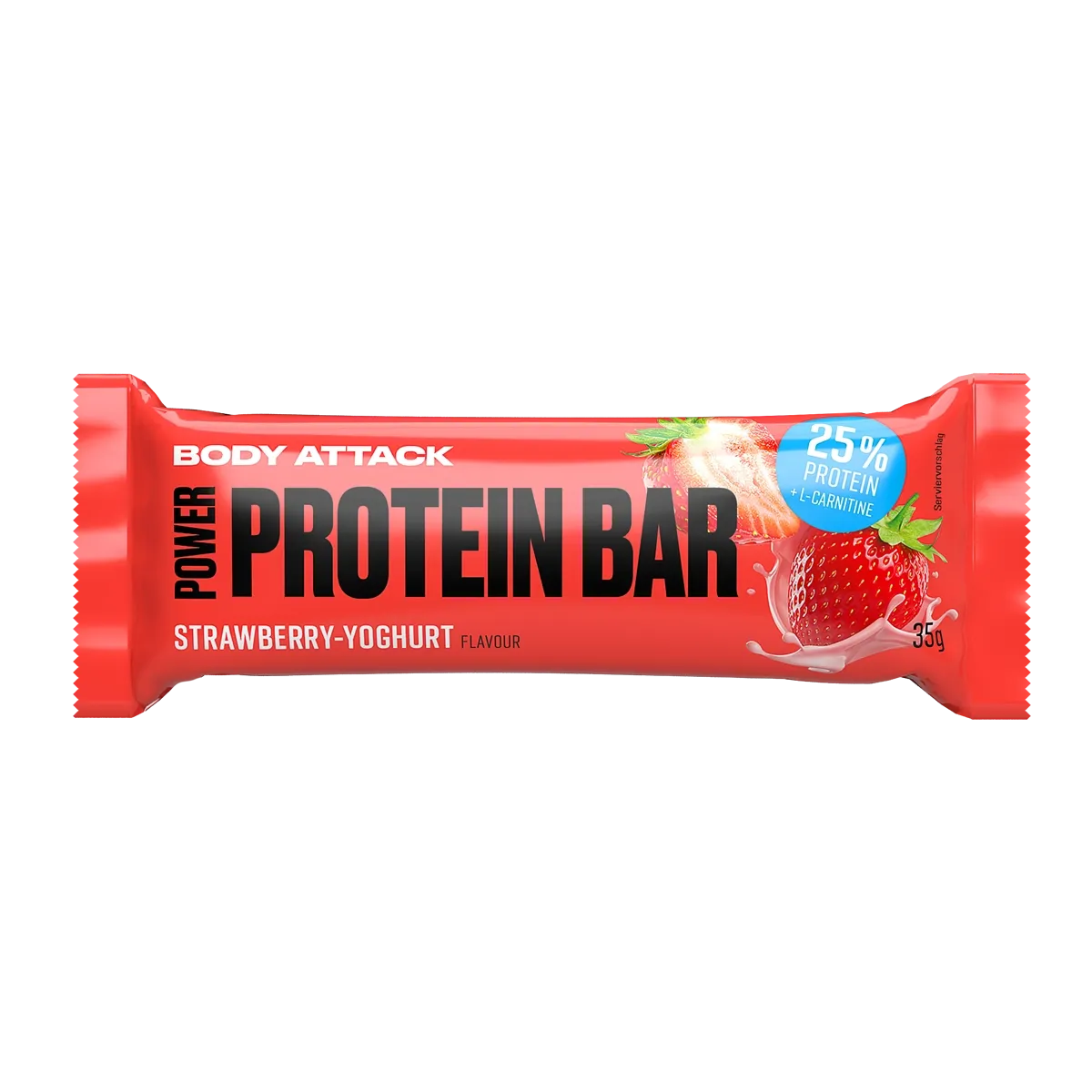 Body Attack Power Protein Bar 24 x 35g Strawberry-Yogurt