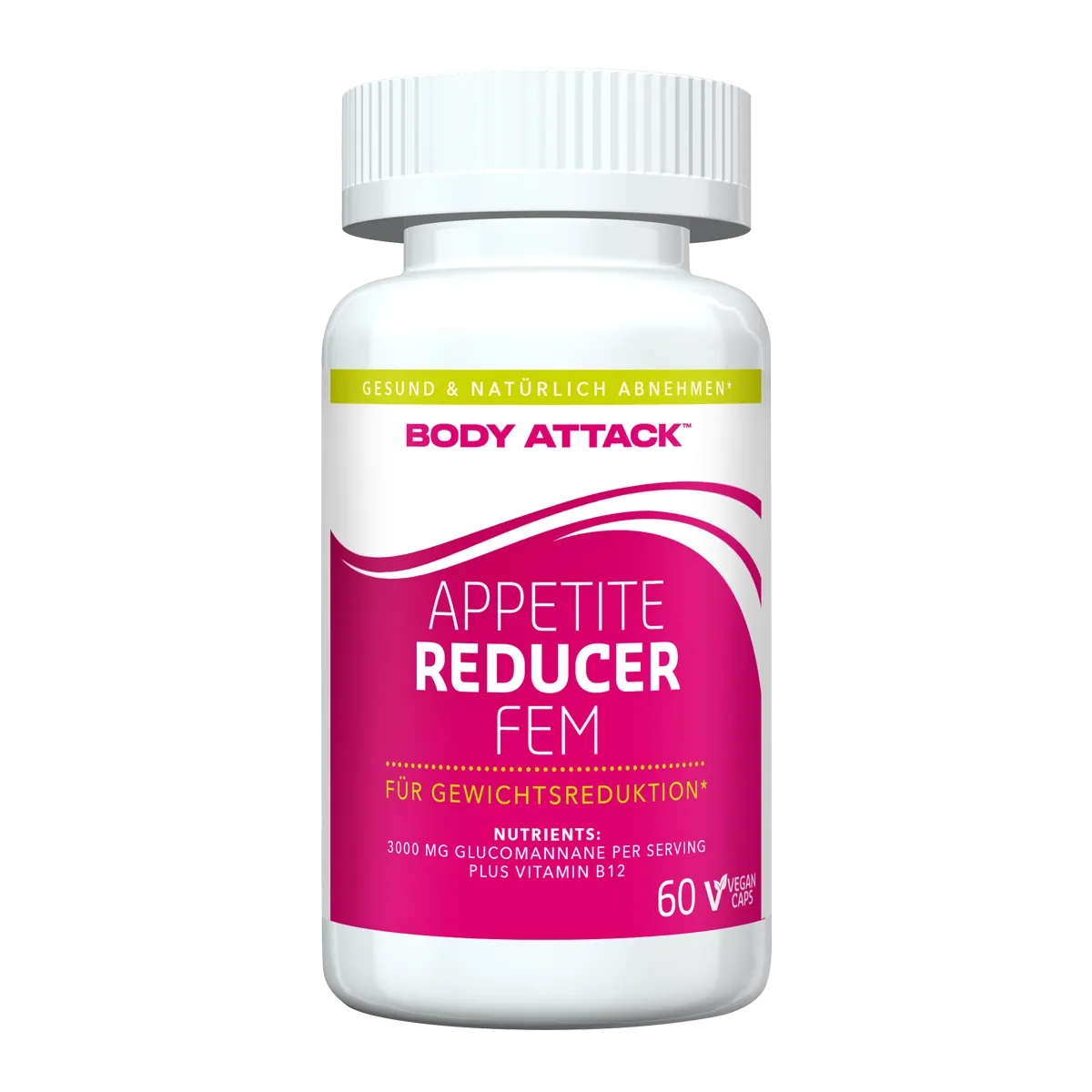 Body Attack Appetite Reducer Fem 60 Kapseln