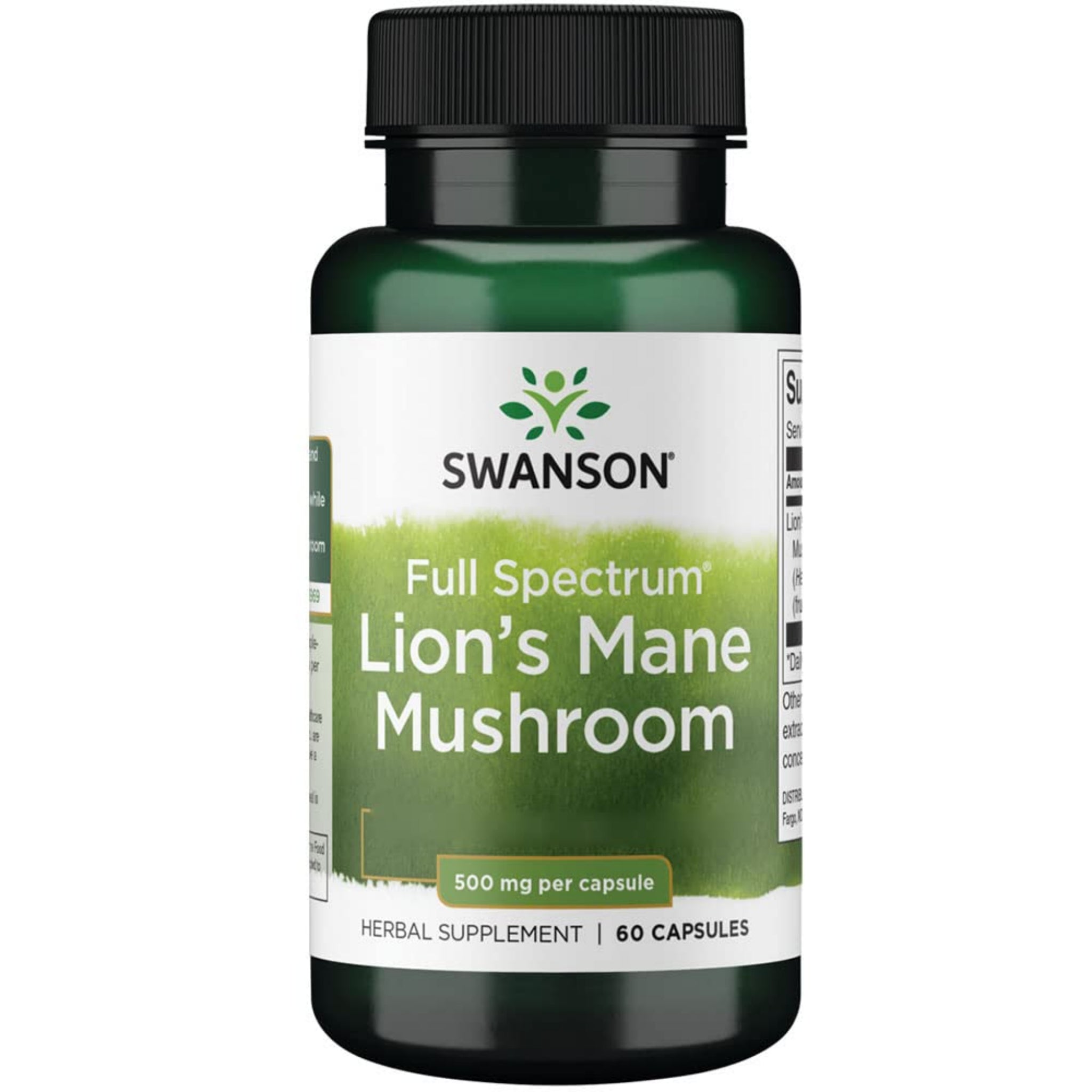 Swanson Full Spectrum Lion´s Mane Mushroom (60 Kapseln)