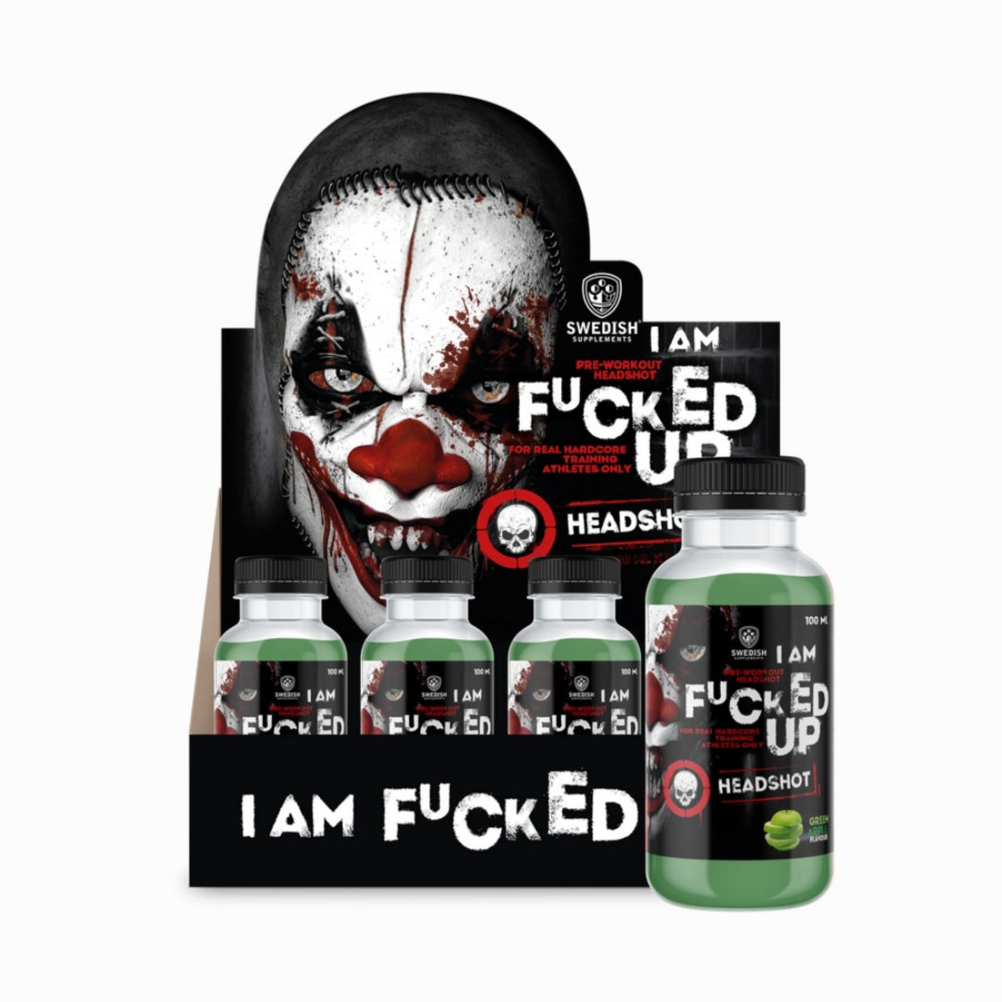 Swedish Supplements Fucked Up Headshot (16x100ml)