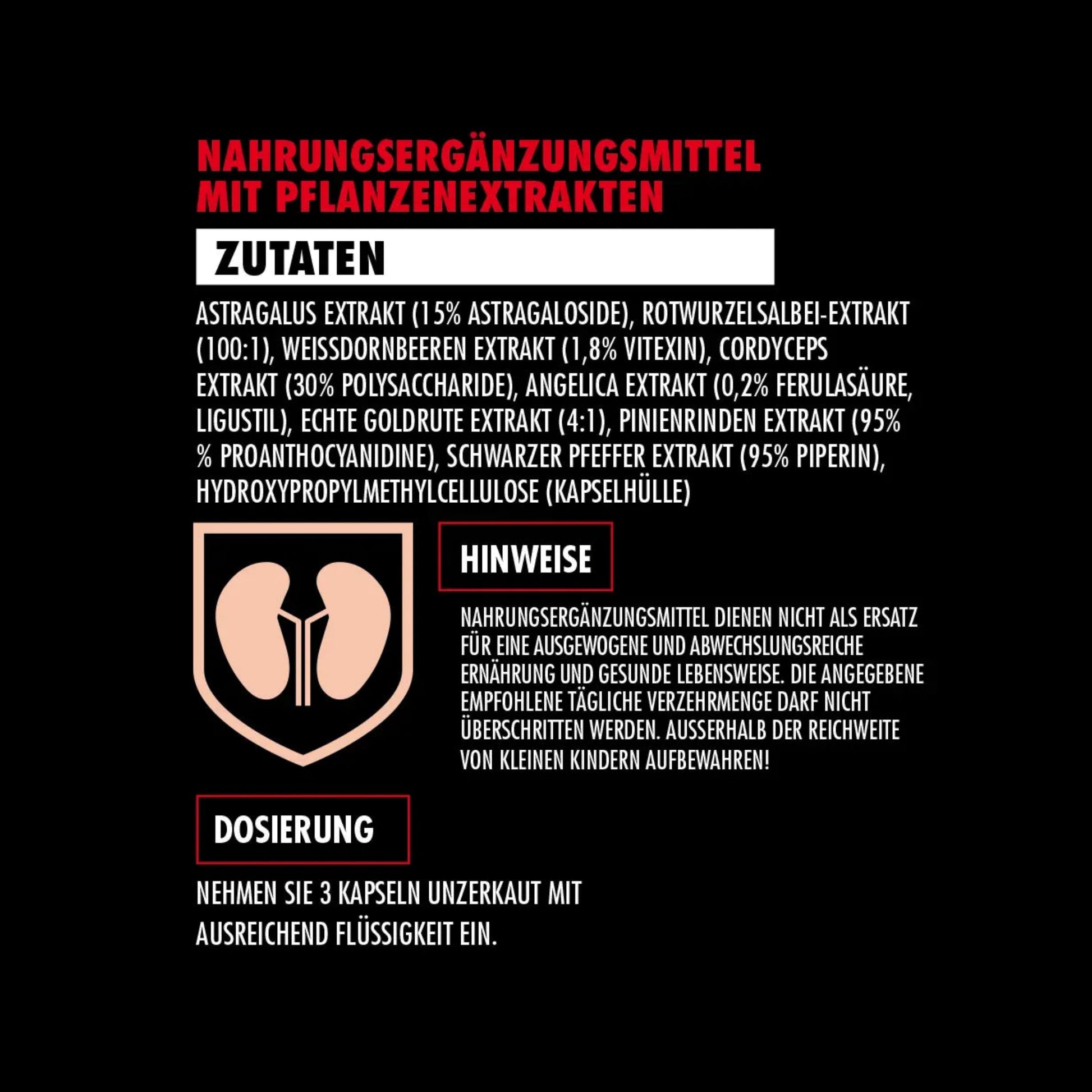 Big Zone Kidney+ (180 Kapseln)