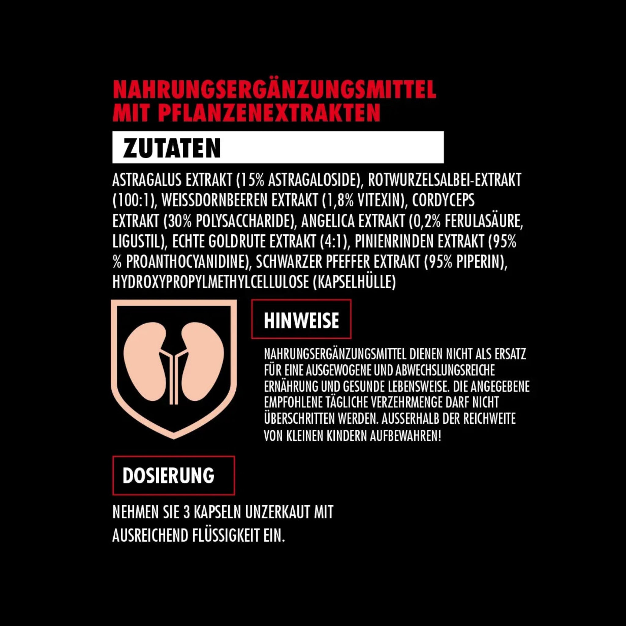 Big Zone Kidney+ (180 Kapseln)