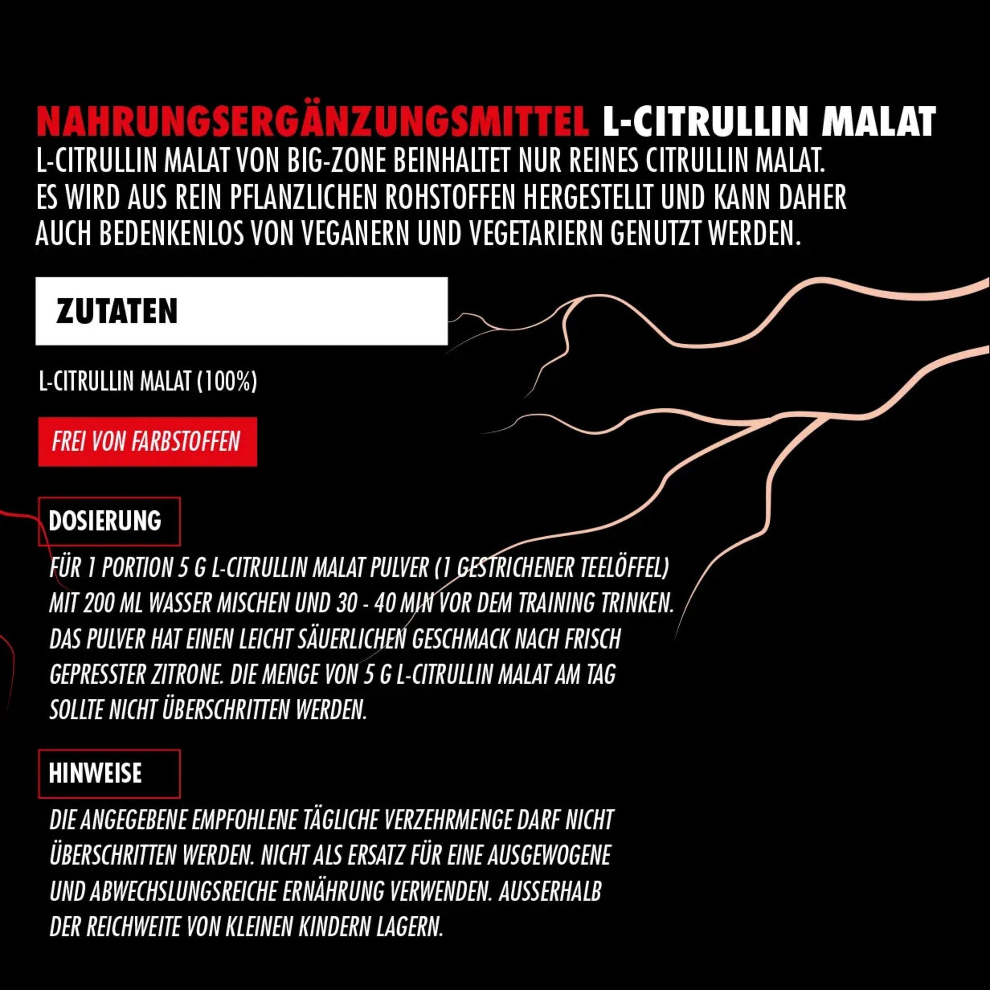 Big Zone L-Citrullin Malat (500g)