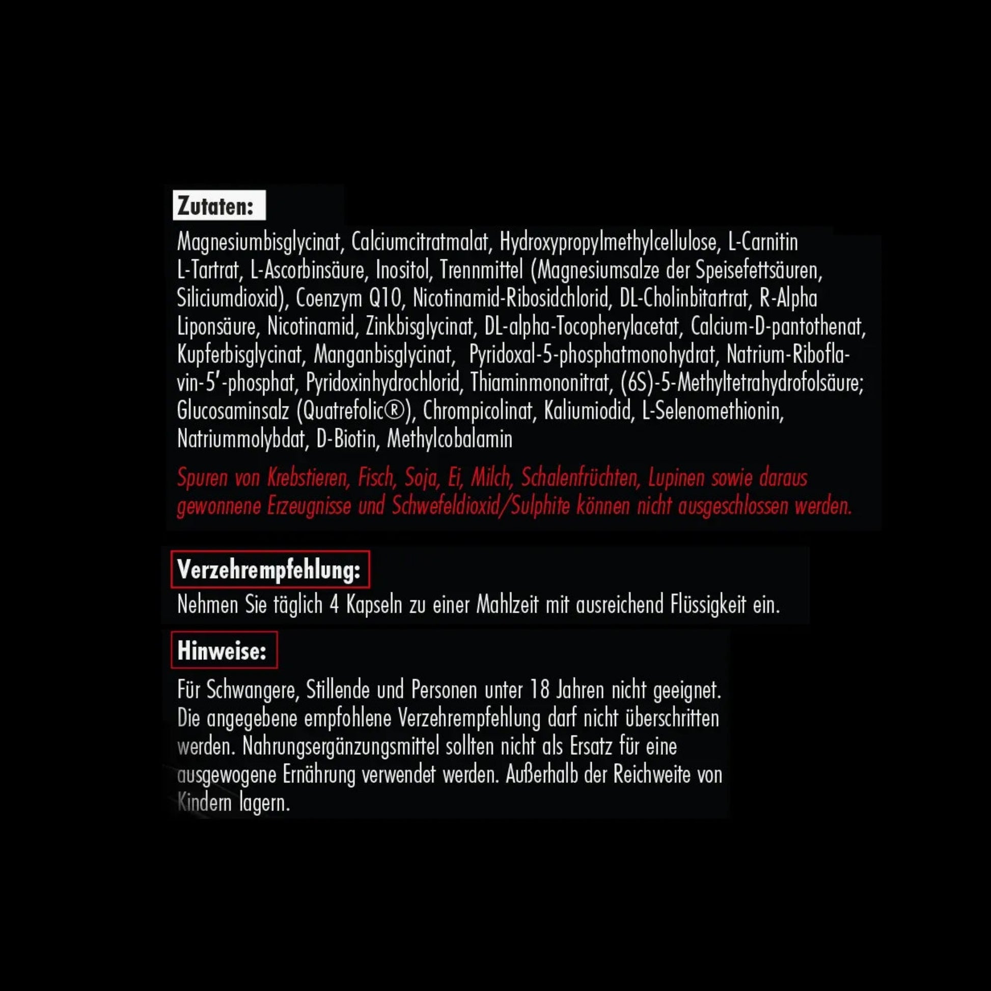 Big Zone Vita-min Inject (120 Kapseln)