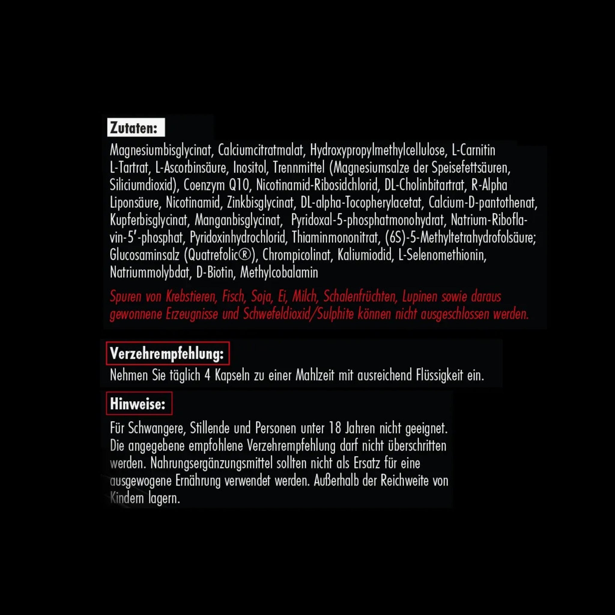 Big Zone Vita-min Inject (120 Kapseln)