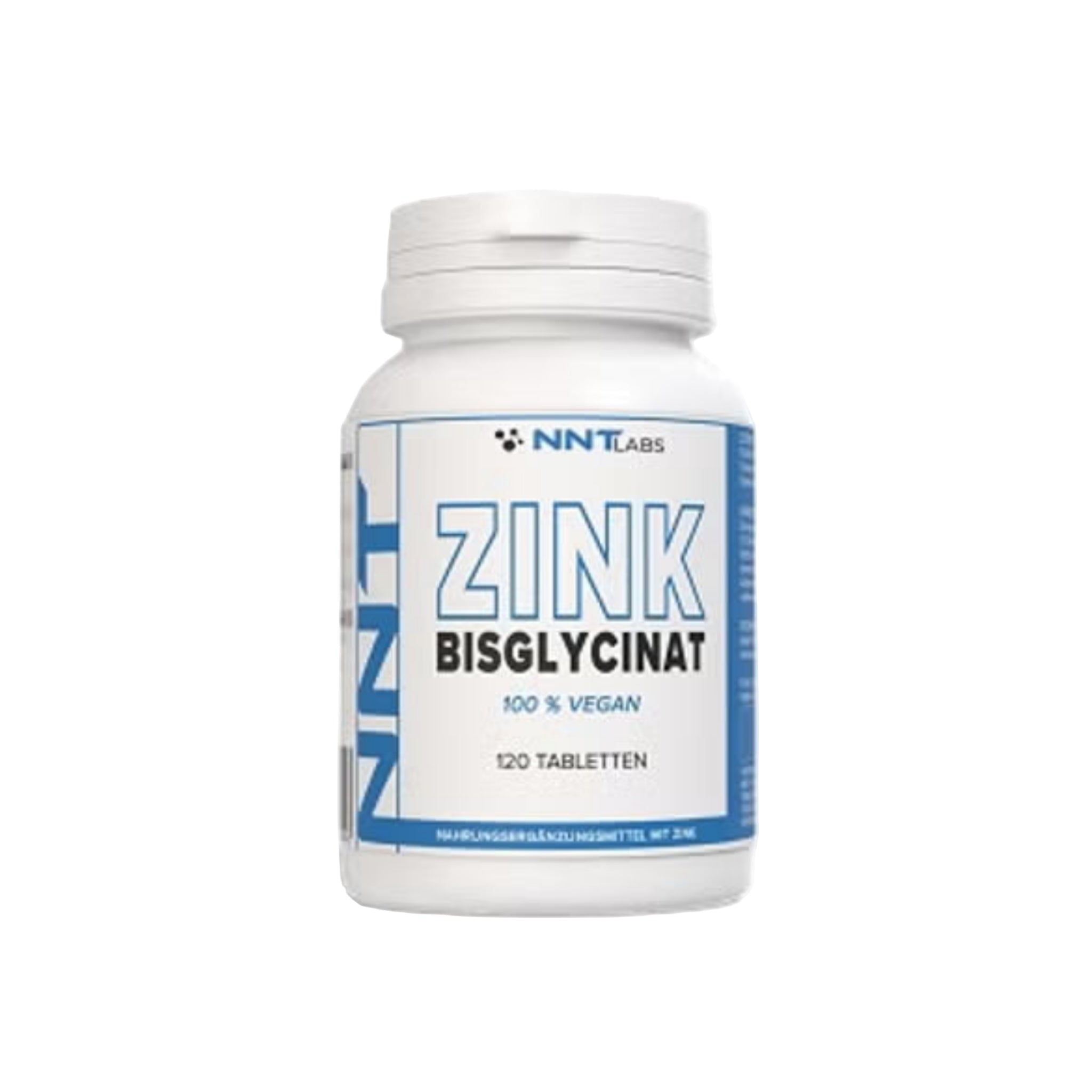 NNT Labs Zink 50mg Bisglycinat Pro Vegan (120 Tabletten)