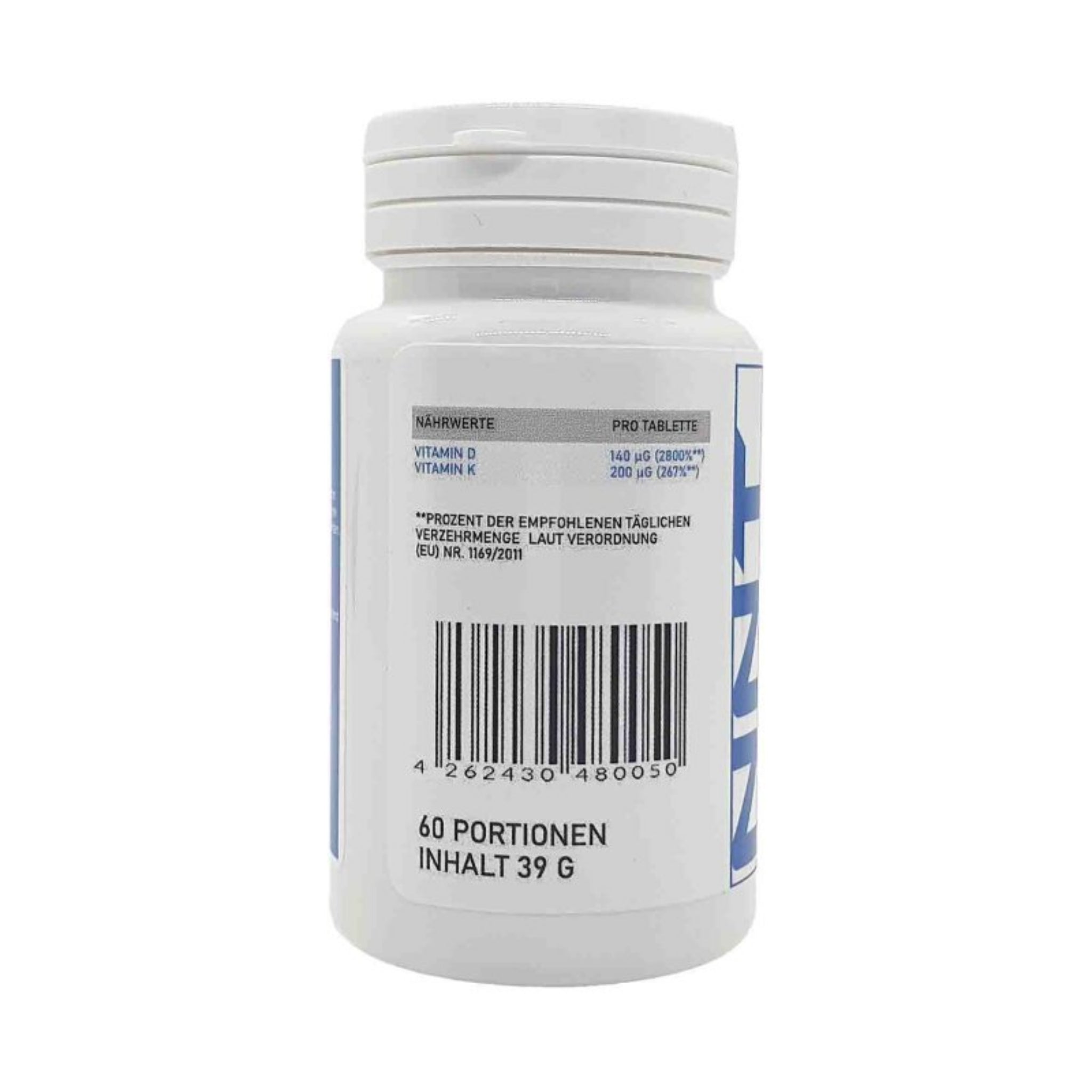 NNT Labs Vitamin D3 + K2 5600 IU (60 Tabletten)