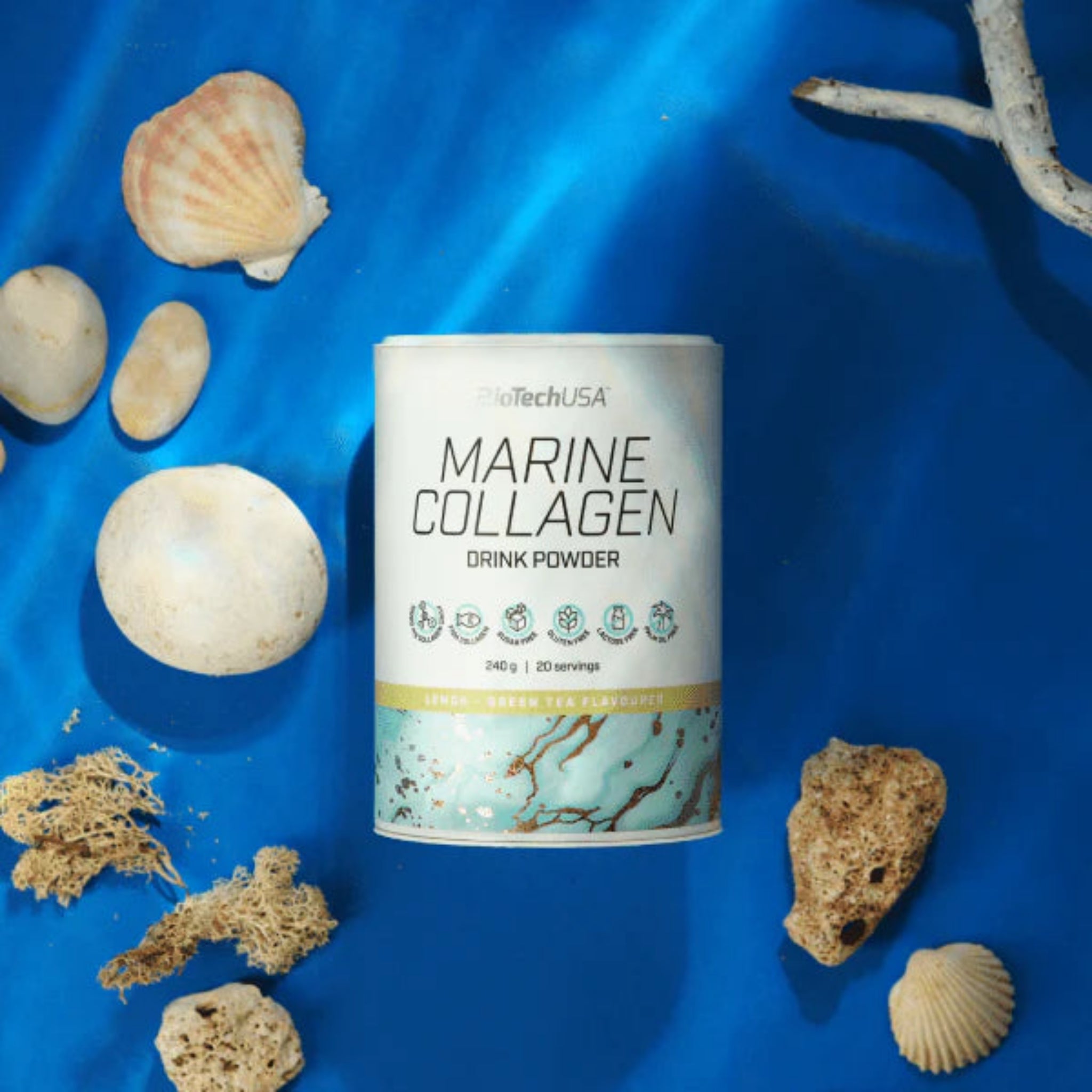 BioTechUSA Marine Collagen Drink Powder 240g