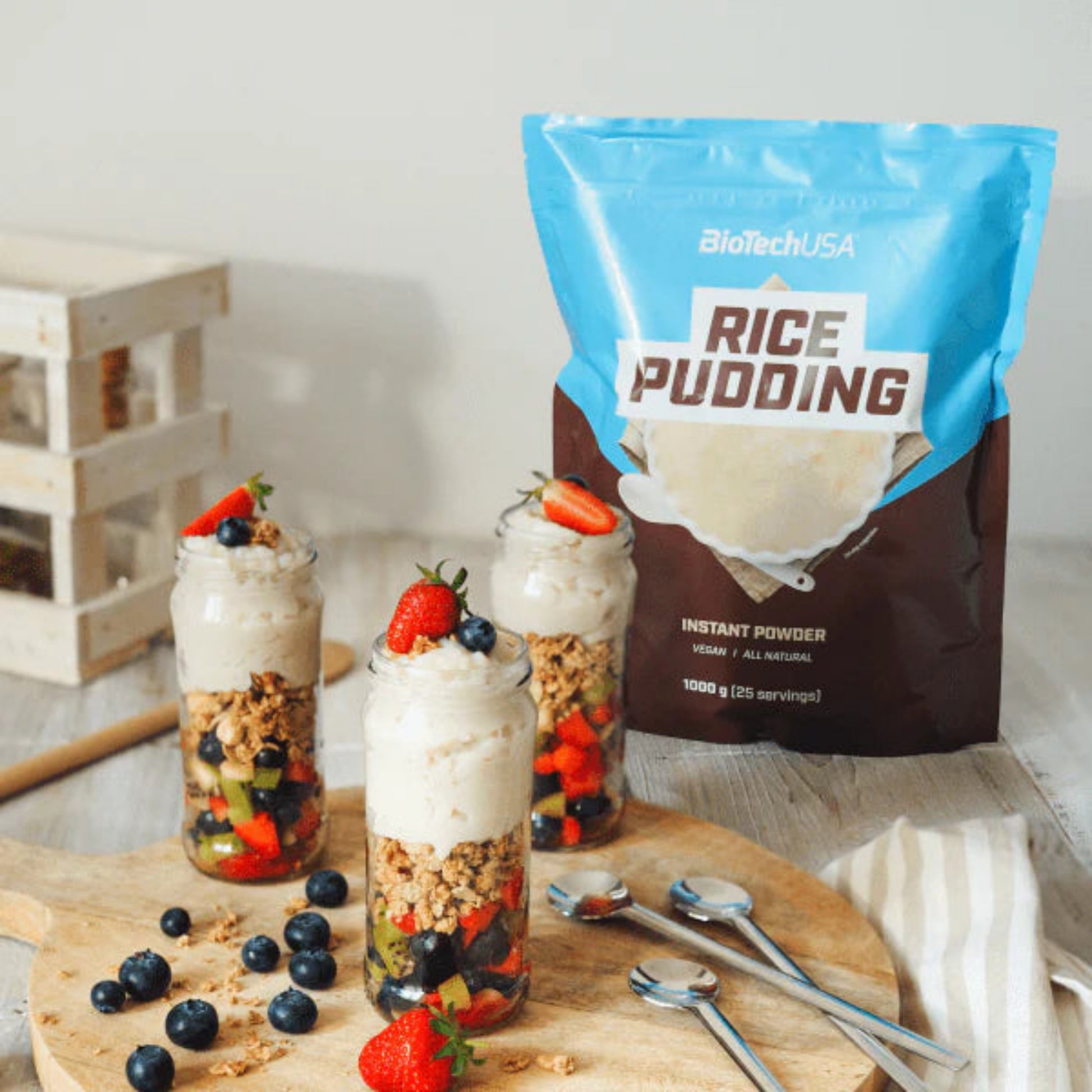 BioTechUSA Rice Pudding 1000g