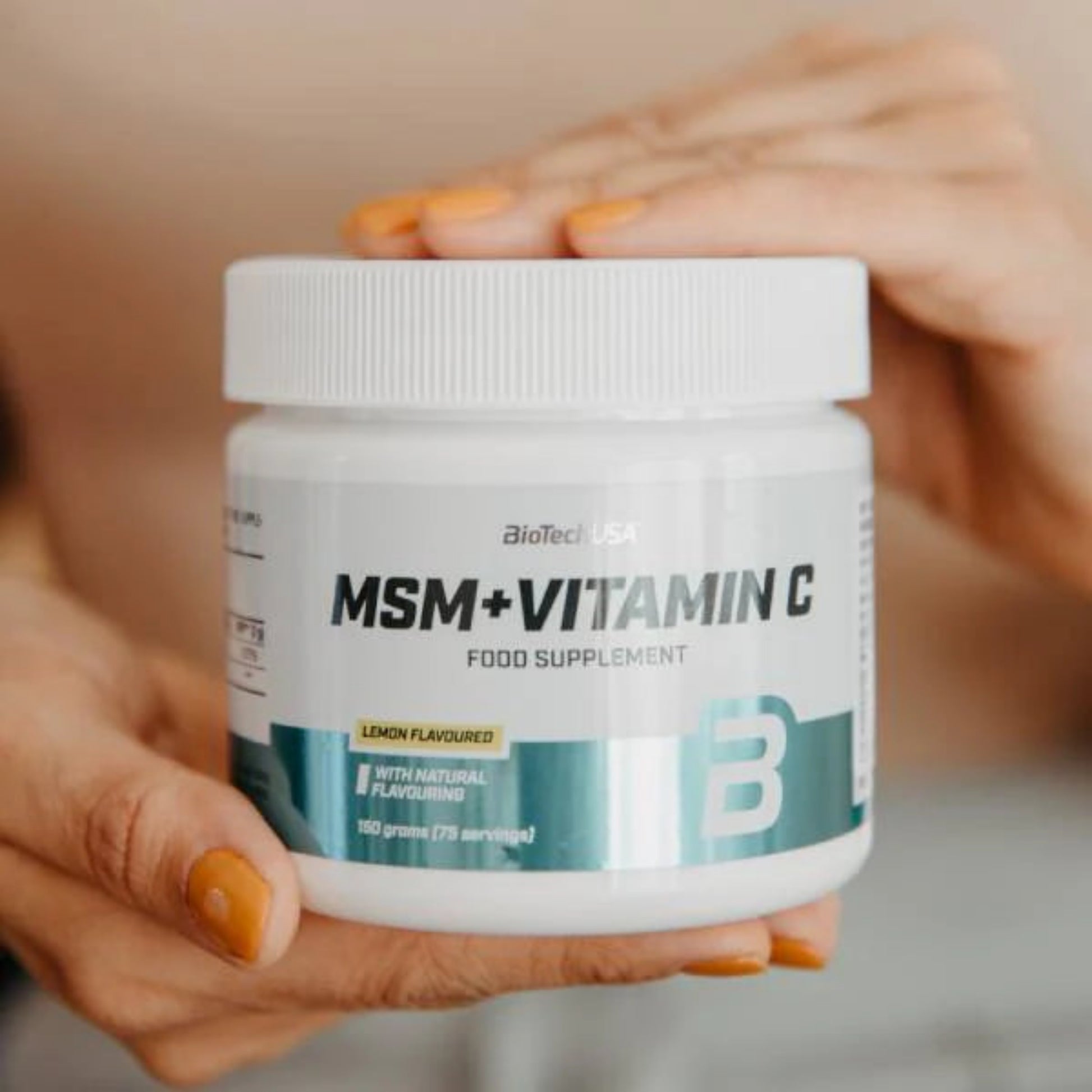 BioTechUSA MSM+Vitamin C 150g - Lemon