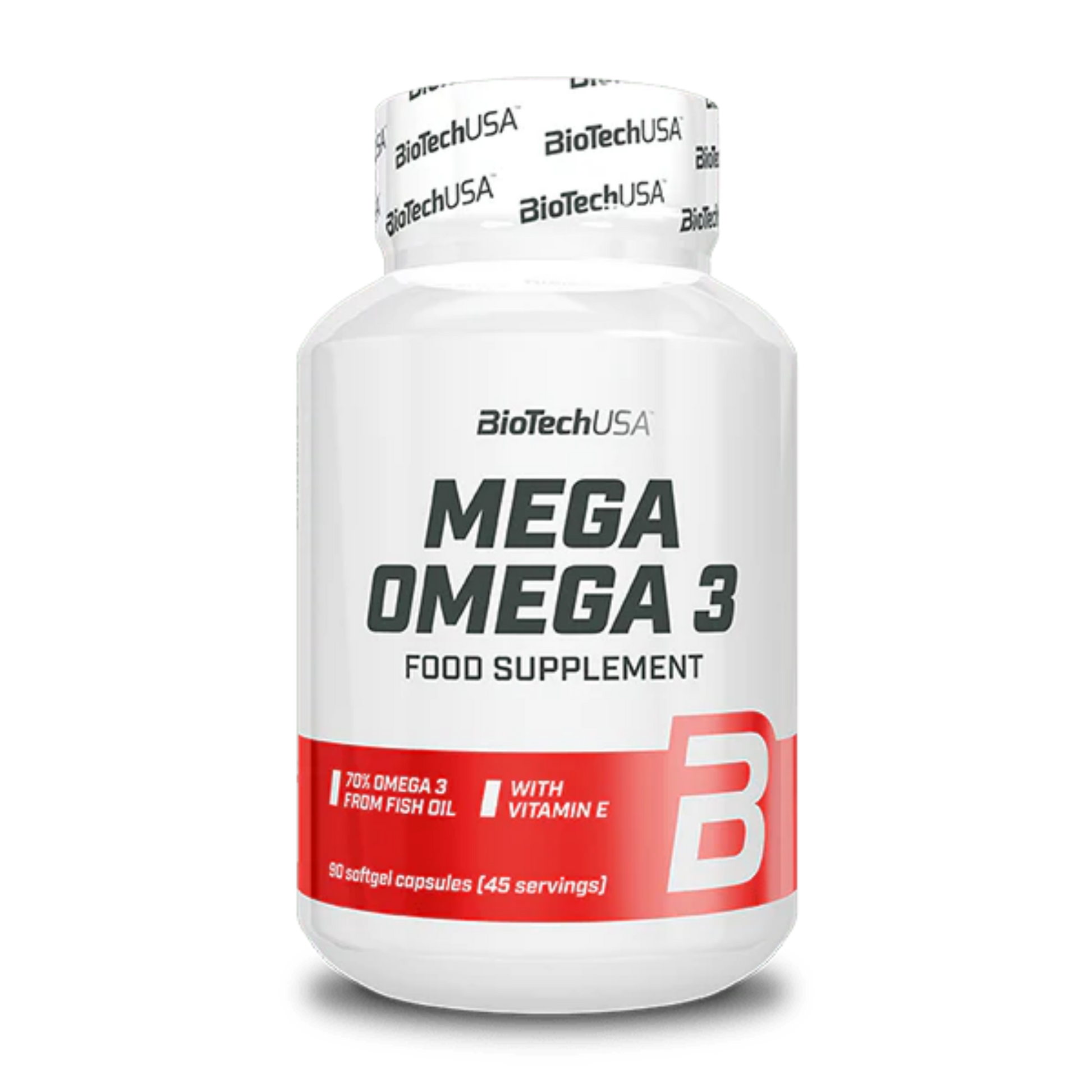 BioTechUSA Mega Omega 3 (90 Softgel-Kapseln)