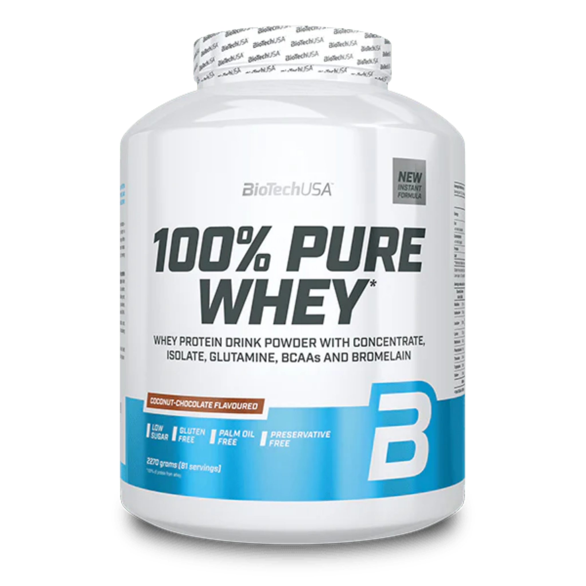 BioTechUSA 100% Pure Whey 2270g