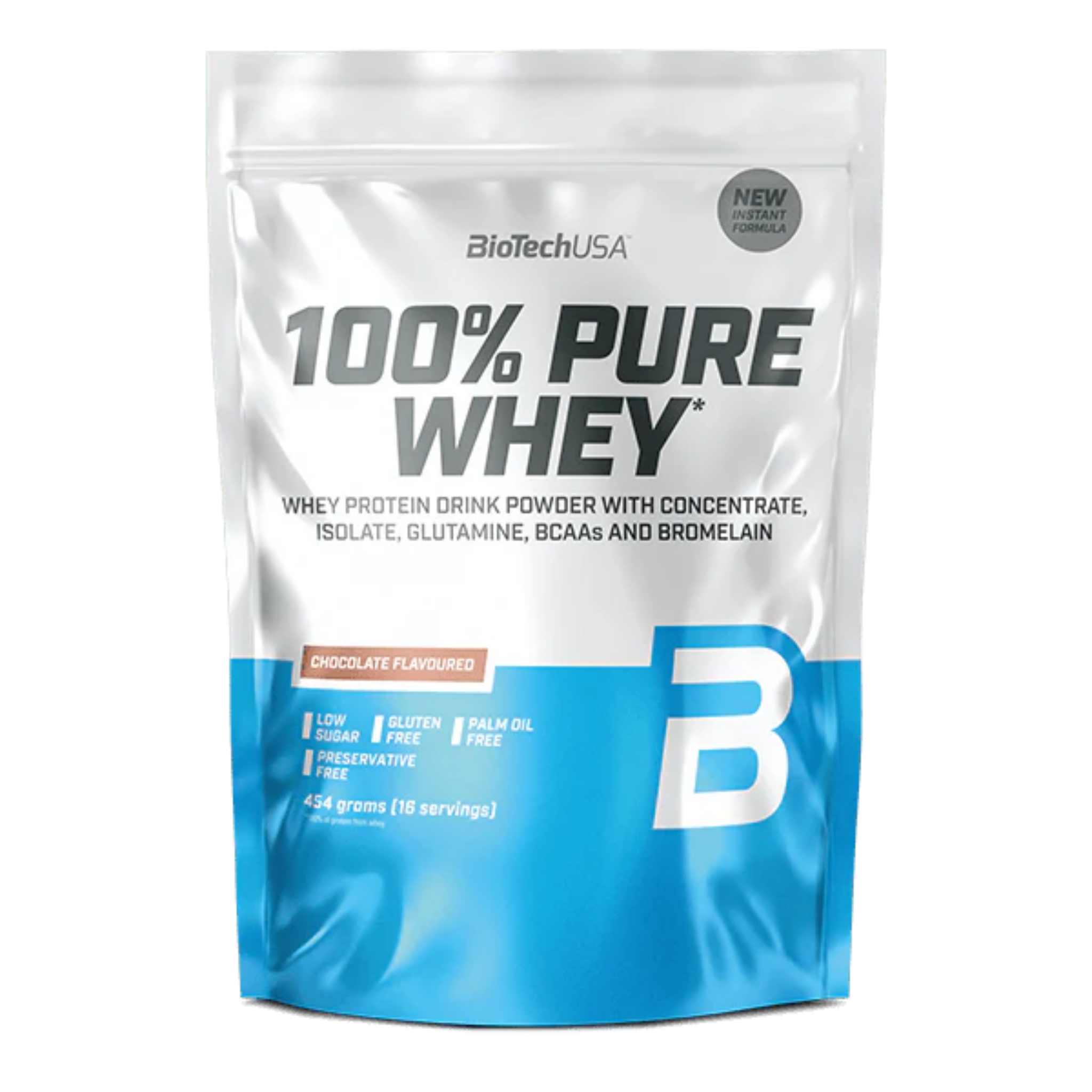 BiotechUSA 100% Pure Whey 454g