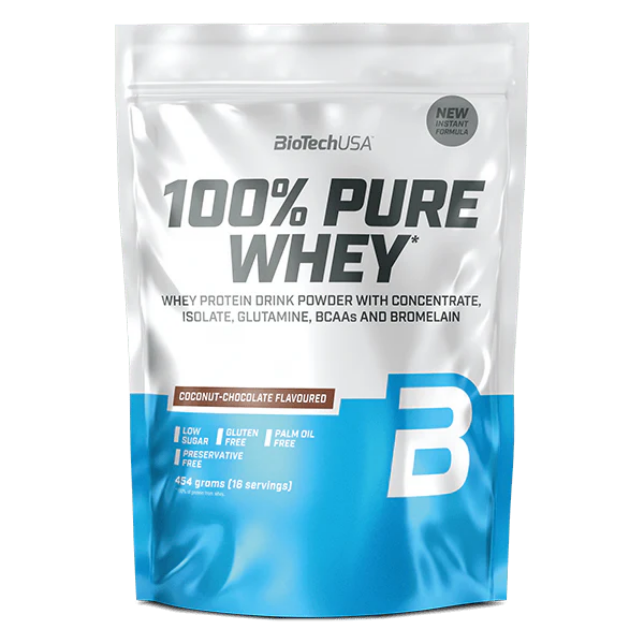 BiotechUSA 100% Pure Whey 454g