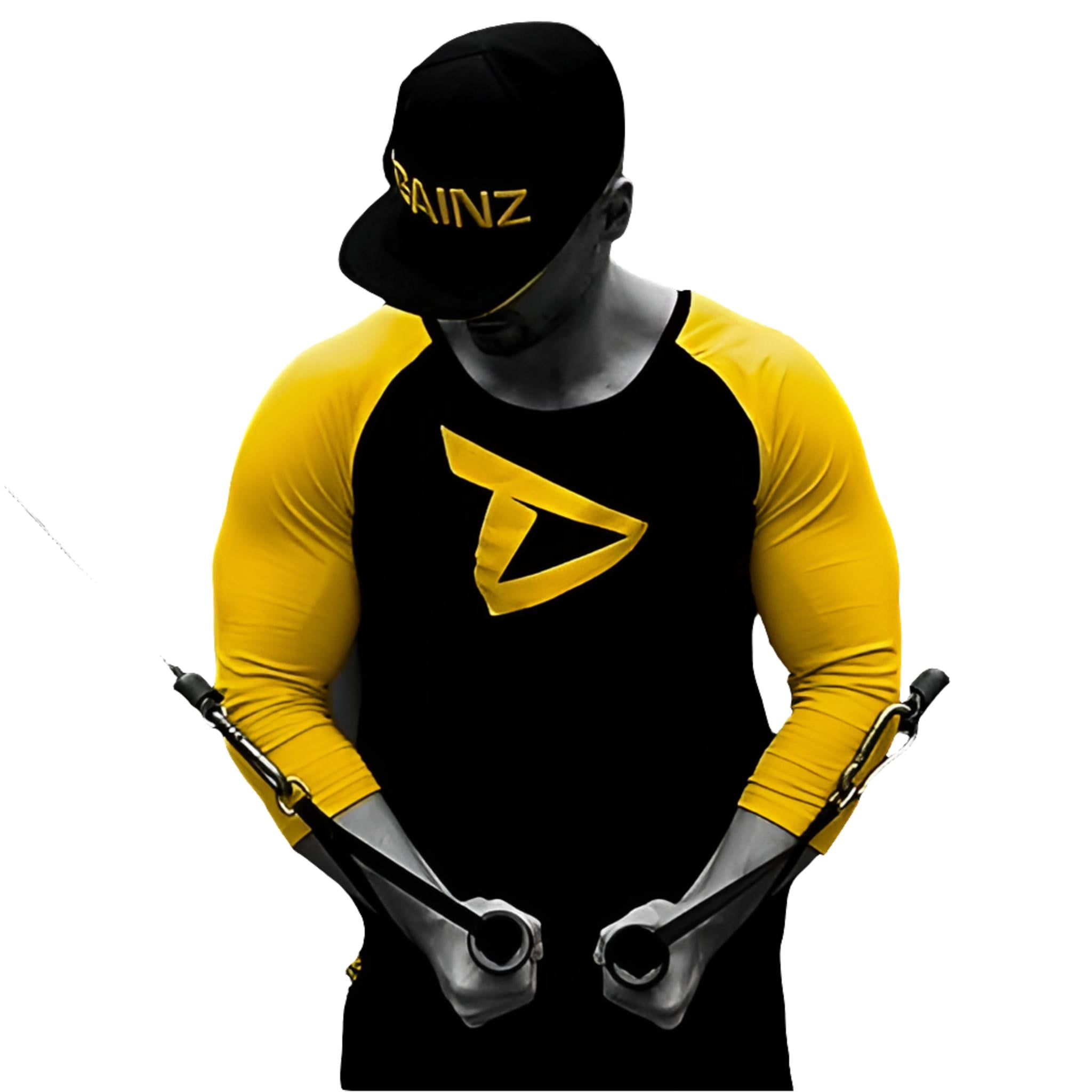 Dedicated Nutrition 3/4 Sleeve Raglan Short Logo