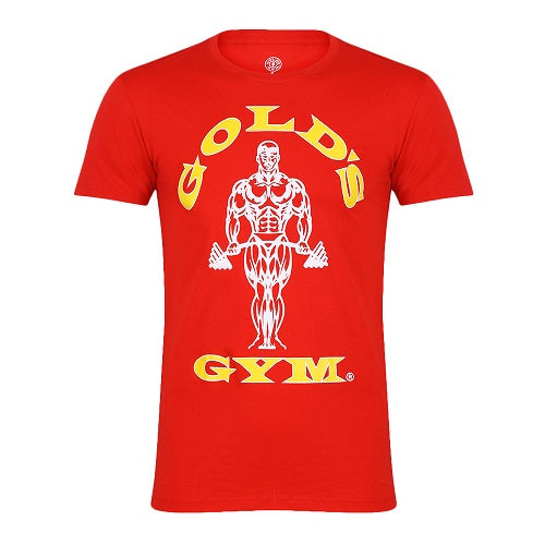 Gold´s Gym Muscle Joe T-Shirt Rot