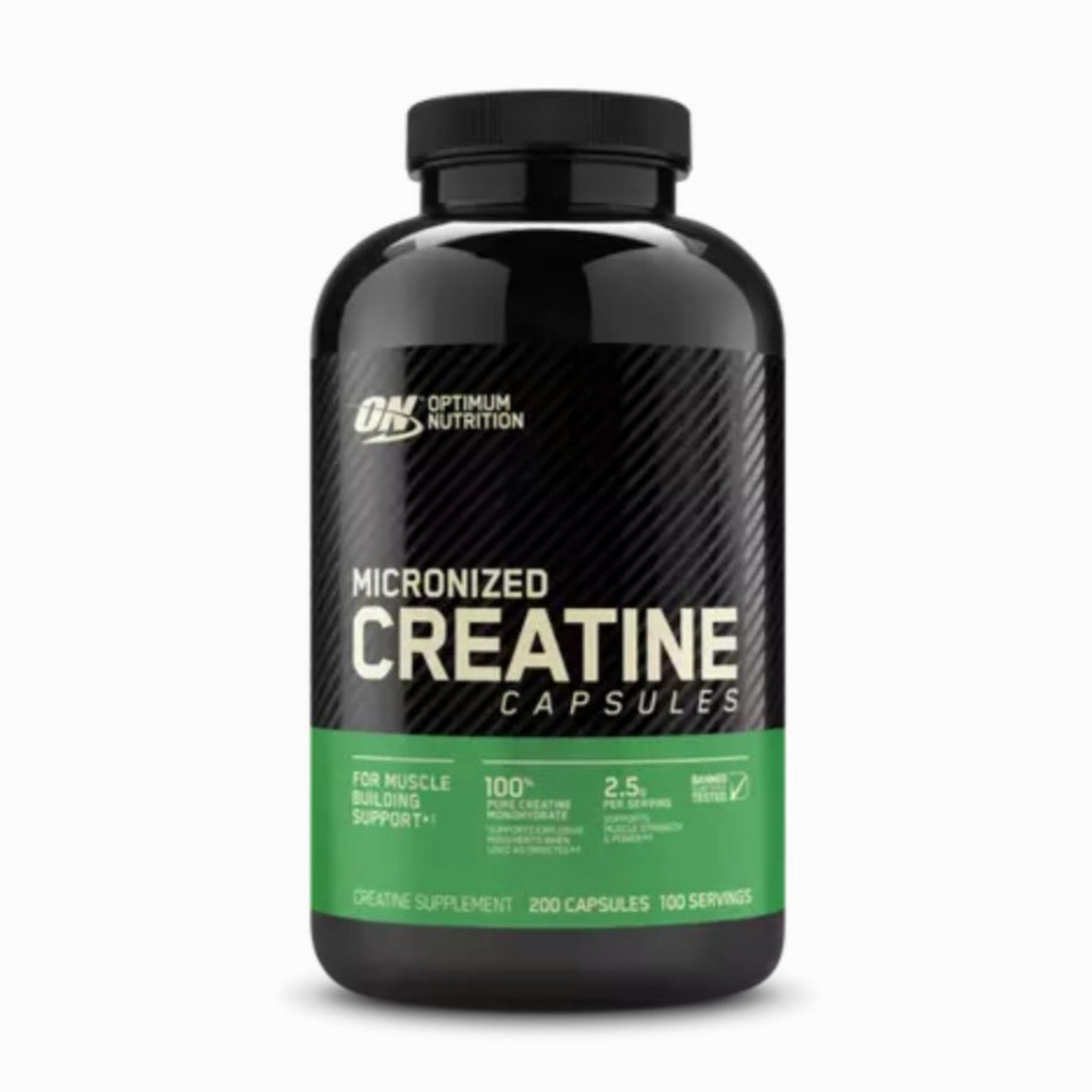 Optimum Nutrition Micronized Creatine Capsules (200 Kapseln)