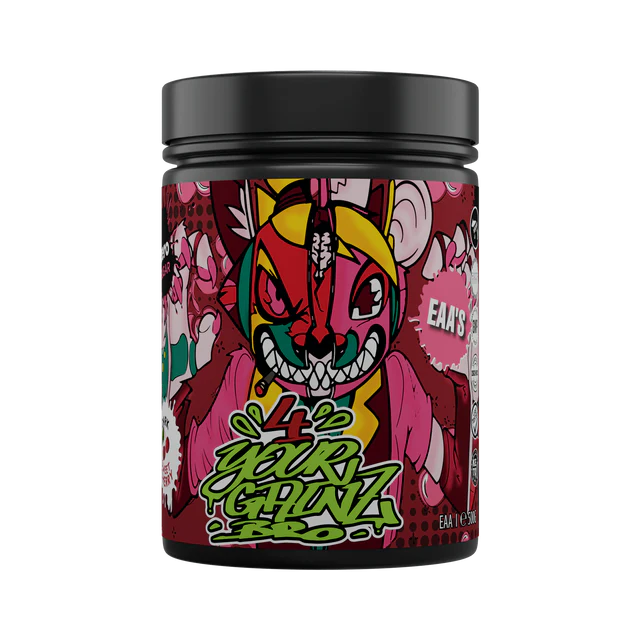 BPS Pharma 4 Your Gainz Bro EAAs 500g Dark Sweet Cherry
