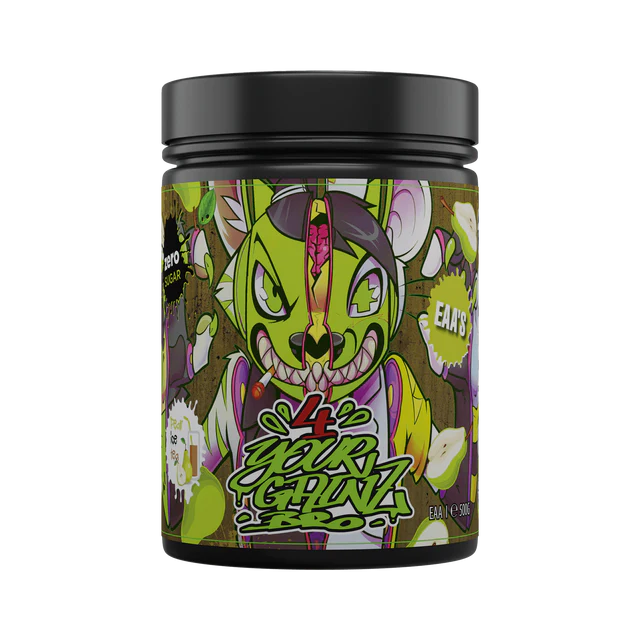 BPS Pharma 4 Your Gainz Bro EAAs 500g Pear Ice Tea