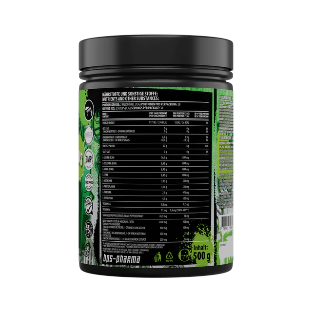 BPS Pharma 4 Your Gainz Bro EAAs 500g Woodruff