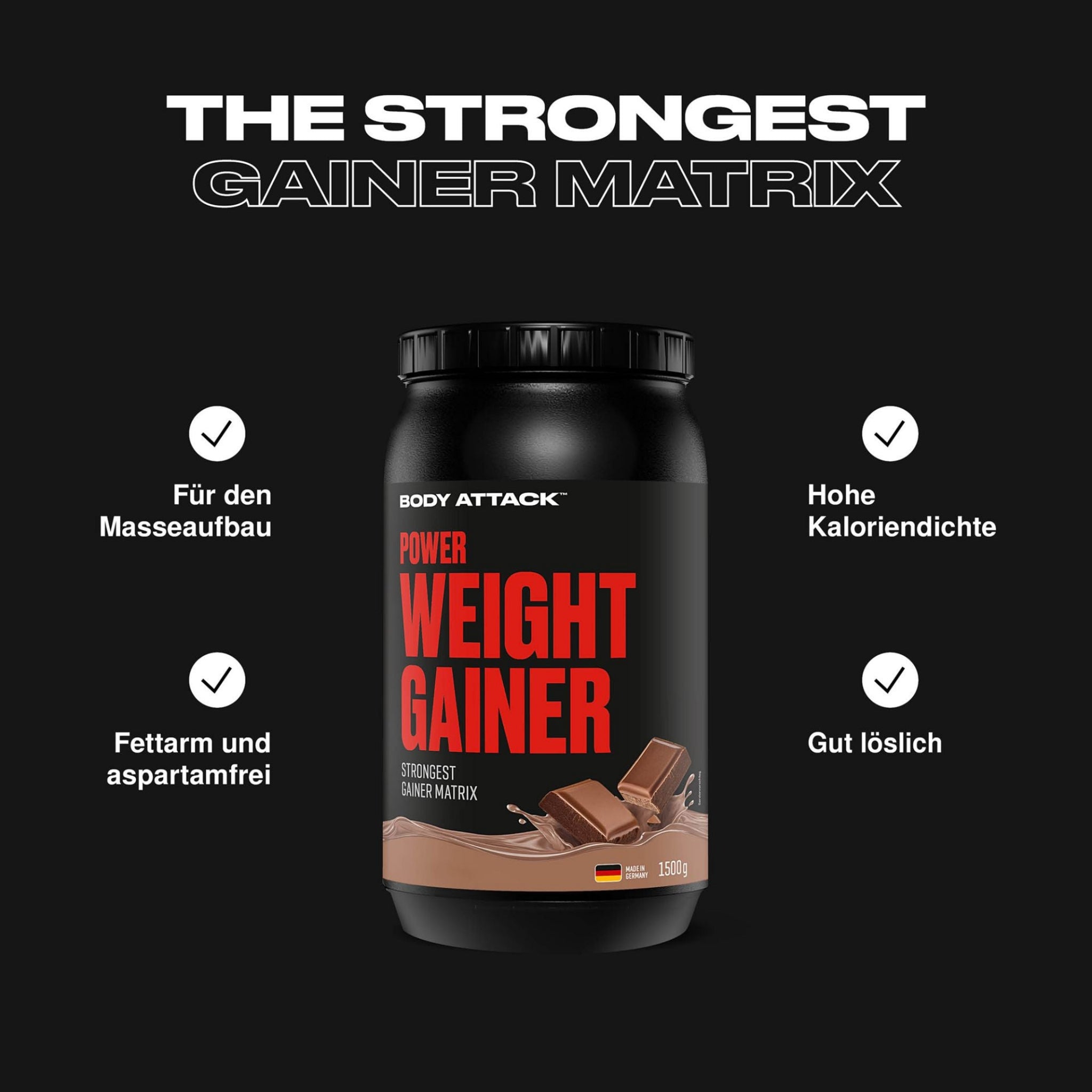 Body Attack Power Weight Gainer 1500g