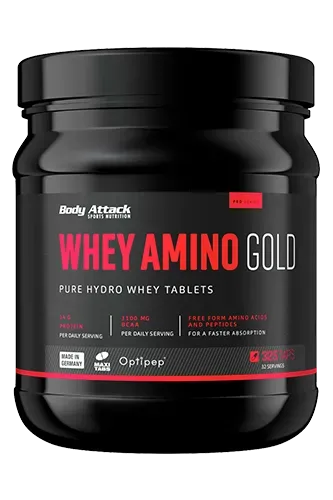 Body Attack Whey Amino Gold · 325 Tabletten