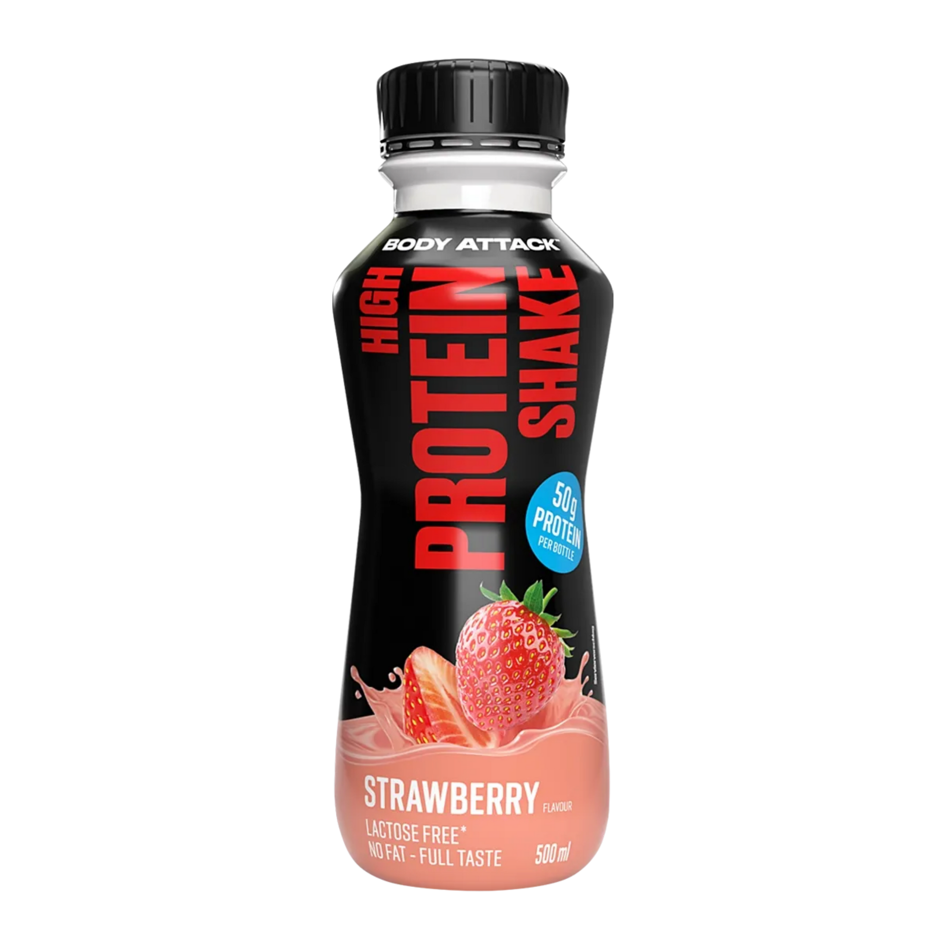 Body Attack High Protein Shake 12x500ml