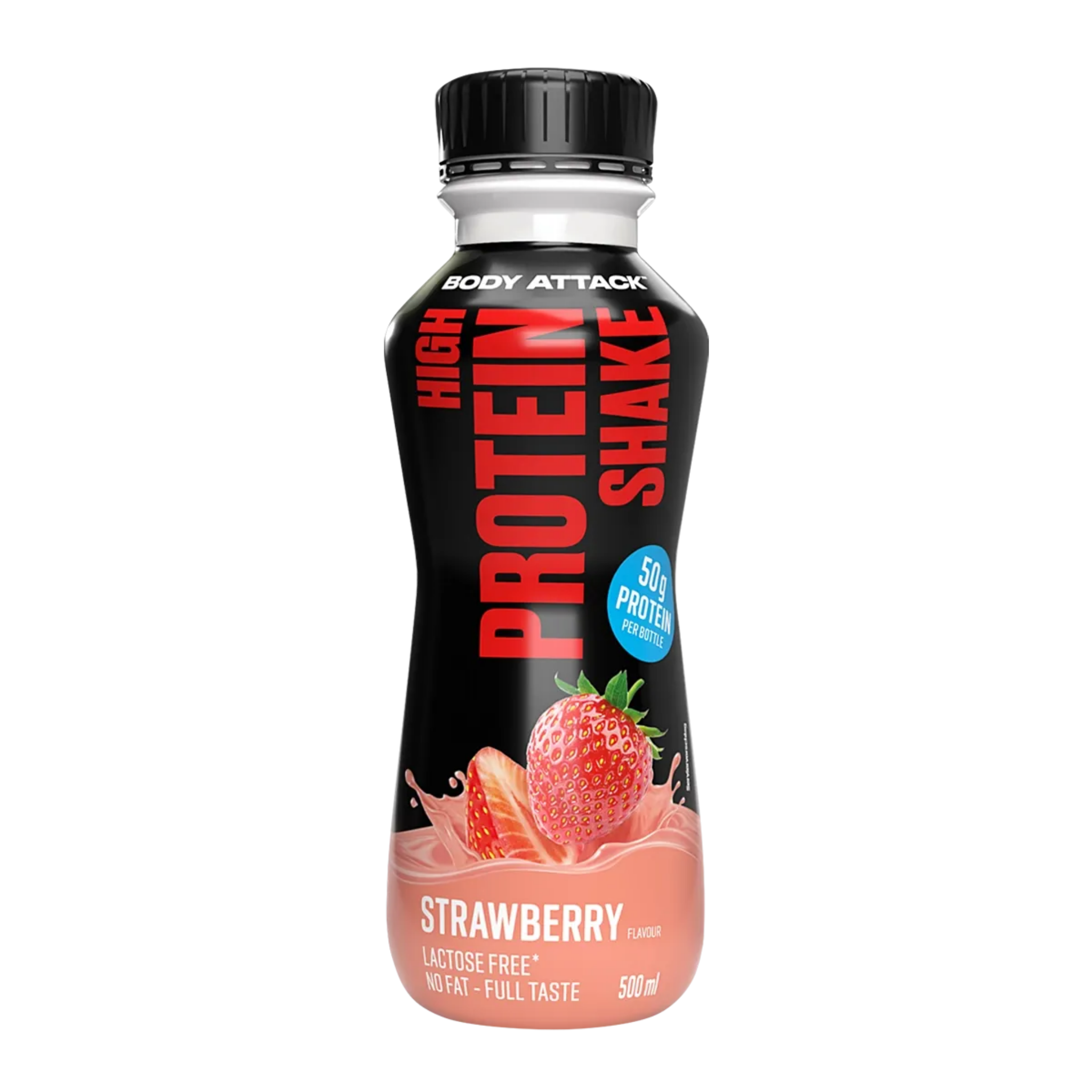 Body Attack High Protein Shake 12x500ml