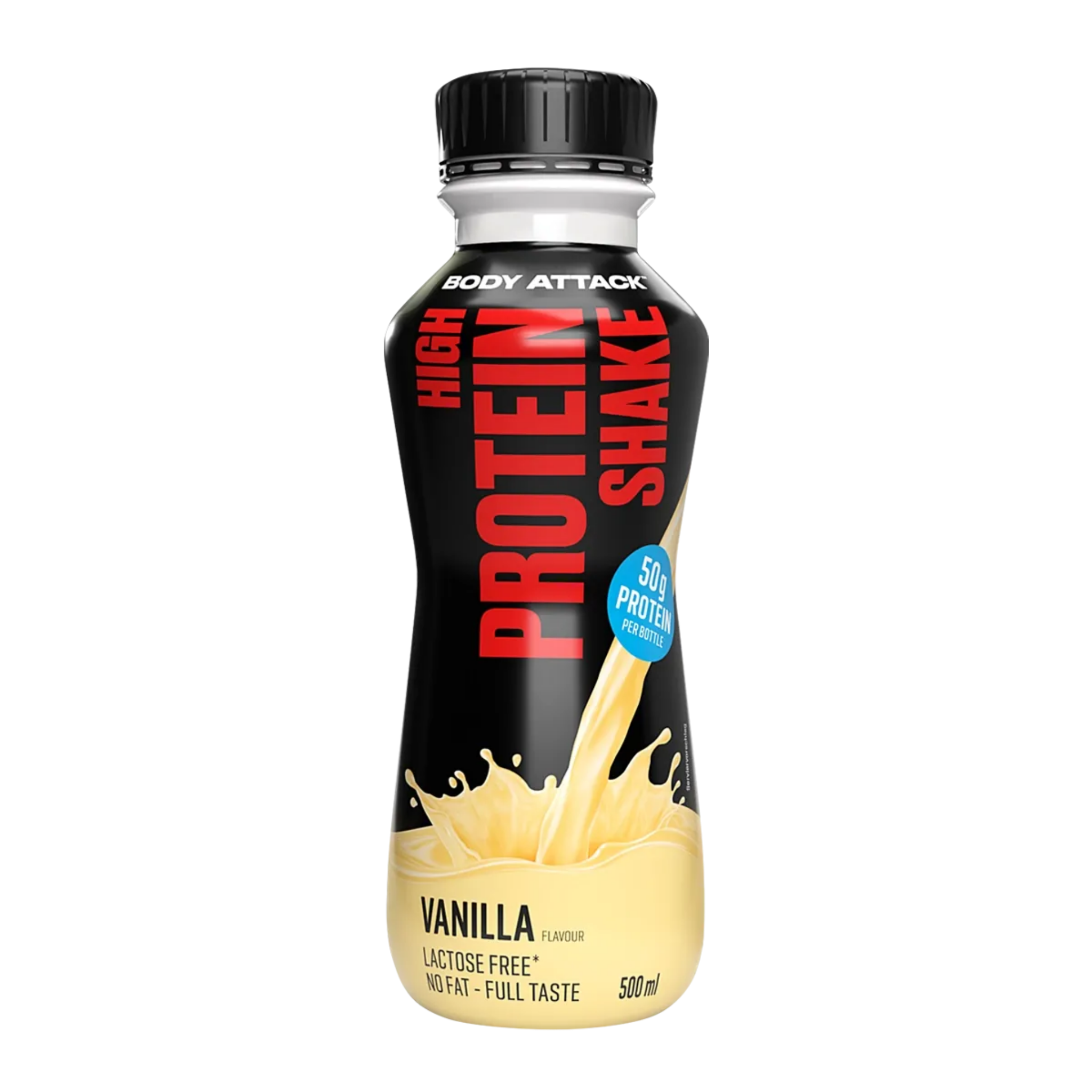 Body Attack High Protein Shake 12x500ml