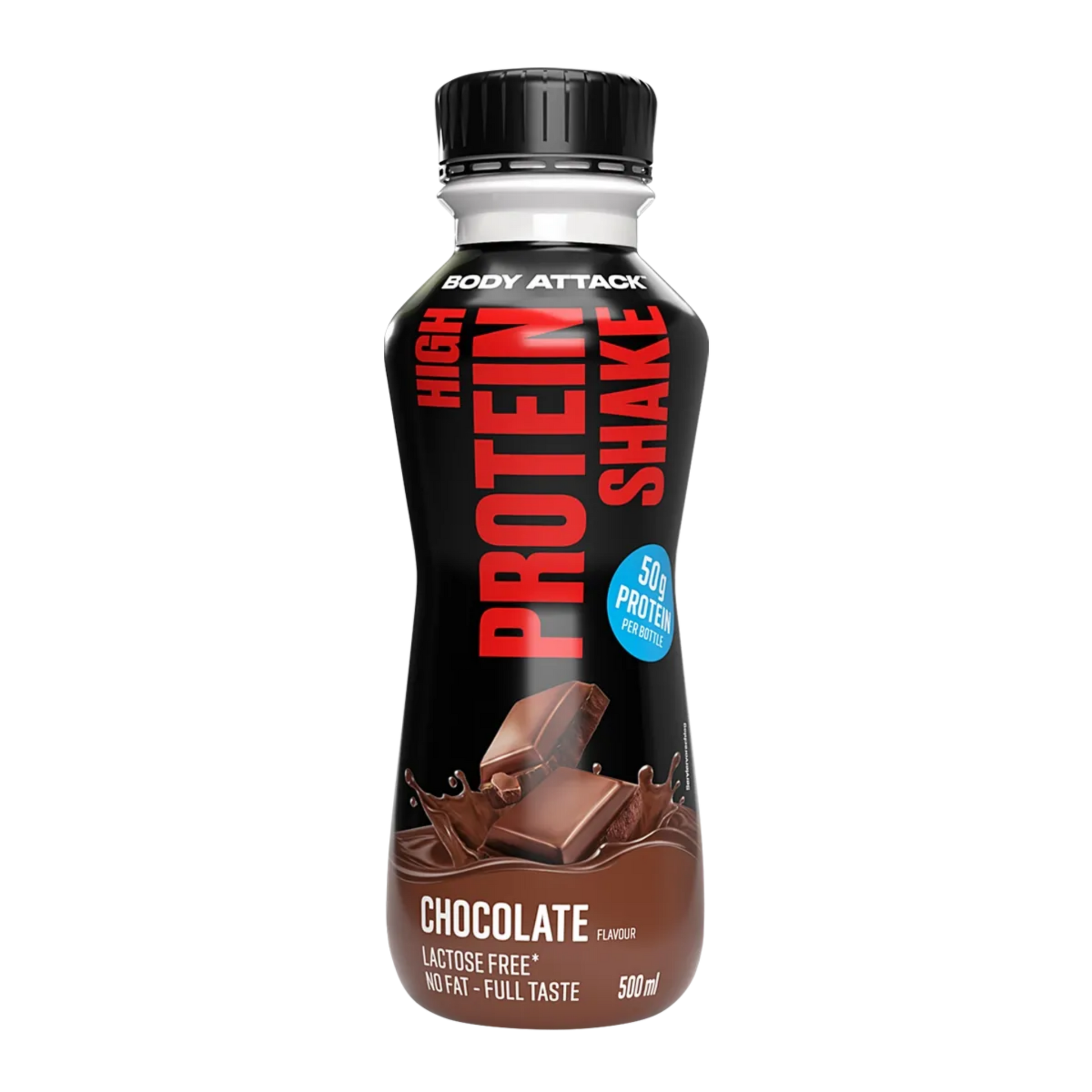 Body Attack High Protein Shake 12x500ml