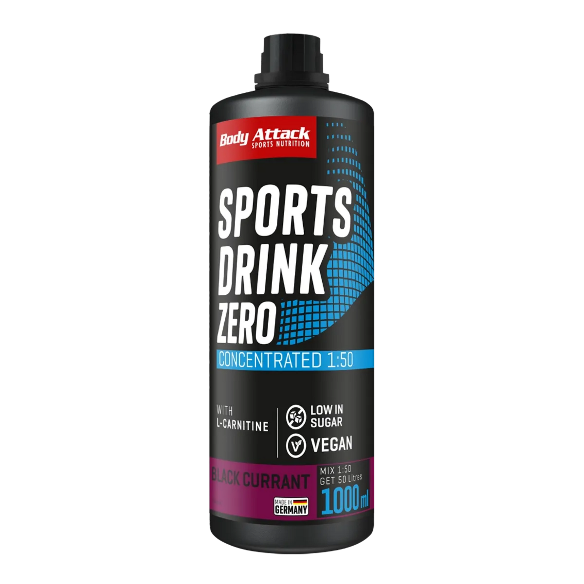 Body Attack Sports Drink Zero 1000ml